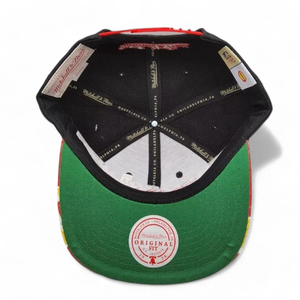 Men's Mitchell & Ness NBA Snapshot Snapback Hwc Rockets - Black-Red sold by Zulily product image thumbnail 5
