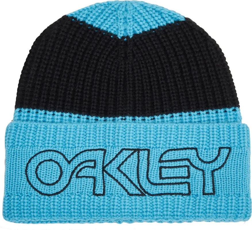 Men's Oakley Tnp Deep Cuff Beanie - Bright Blue sold by Zulily