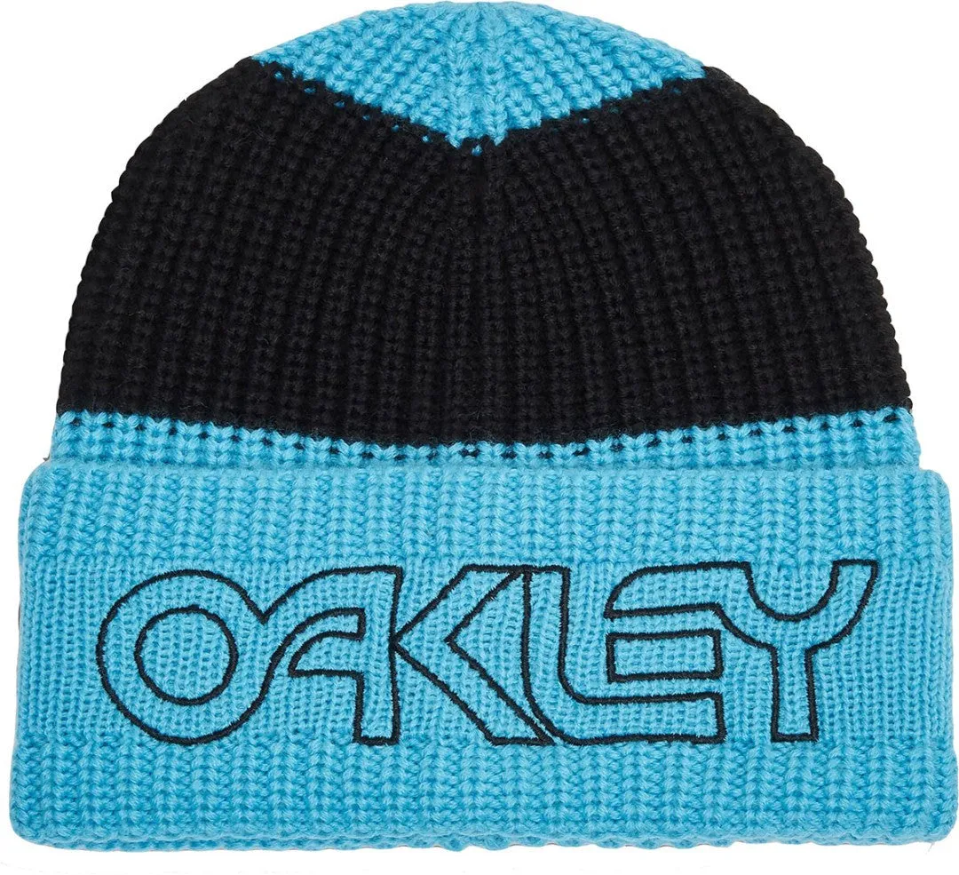 Men's Oakley Tnp Deep Cuff Beanie - Bright Blue sold by Zulily