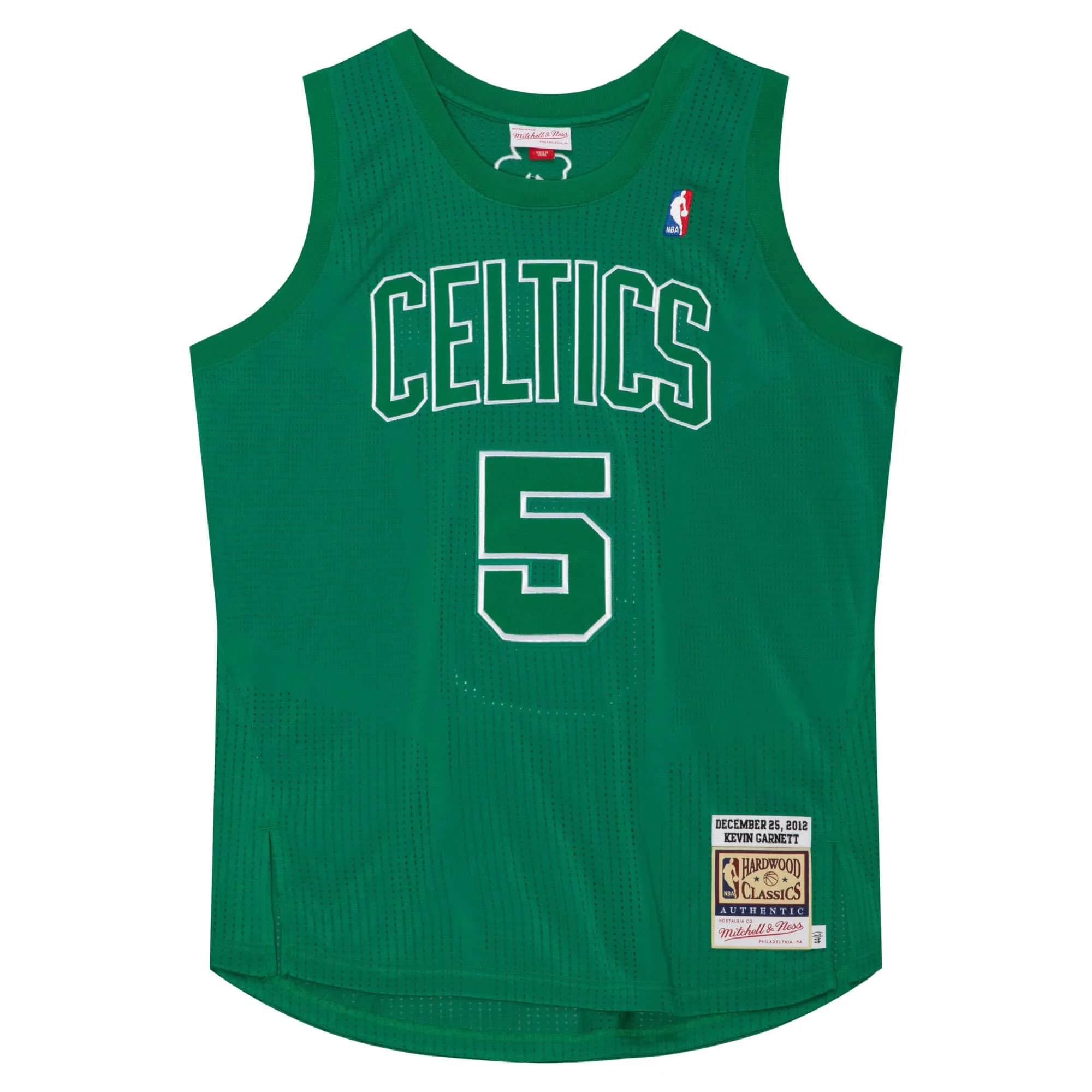 Mitchell & Ness NBA Christmas Day Jersey Boston Celtics 2012 Kevin Garnett sold by Zulily