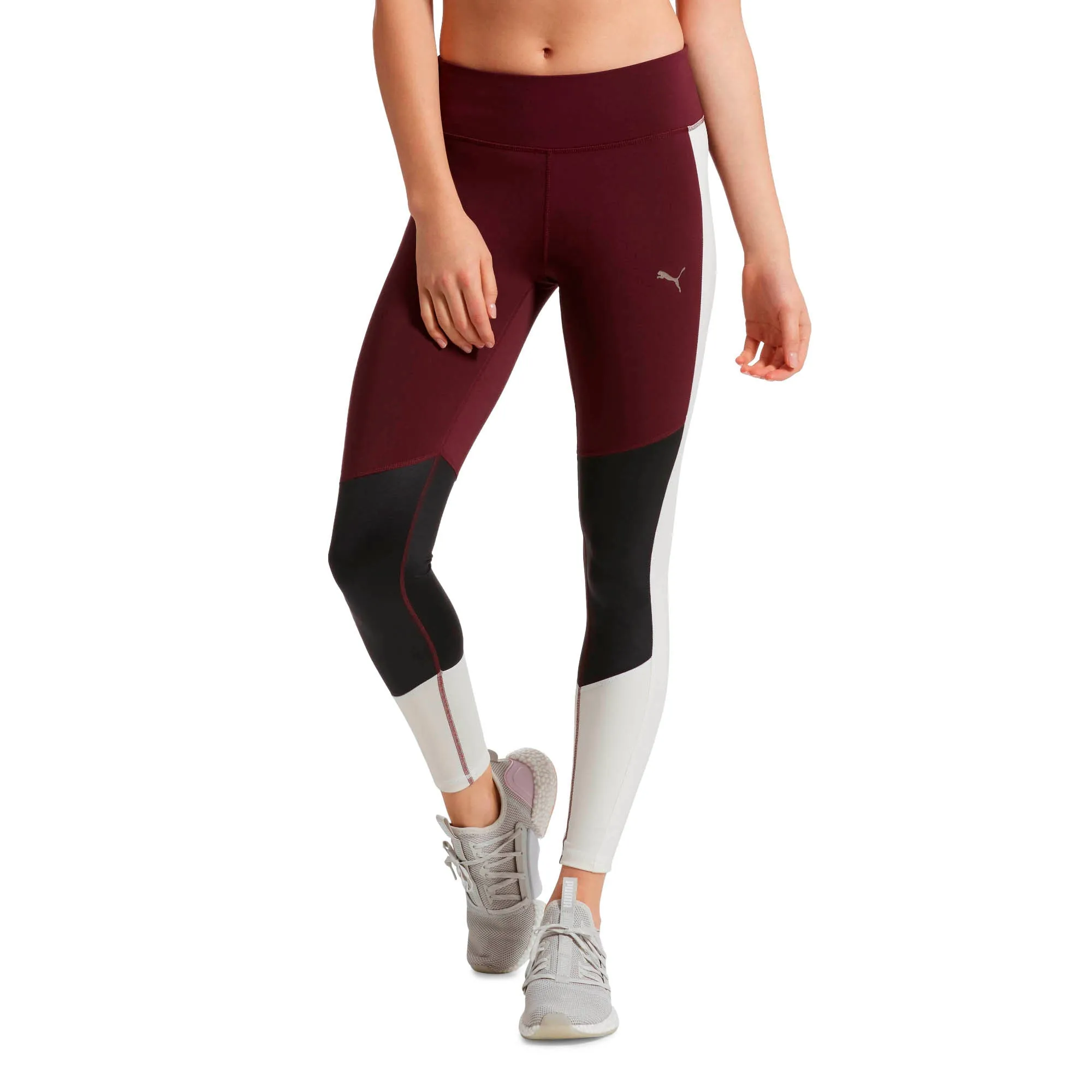 Women's Puma Holiday Color Block 7/8 Tight sold by Zulily