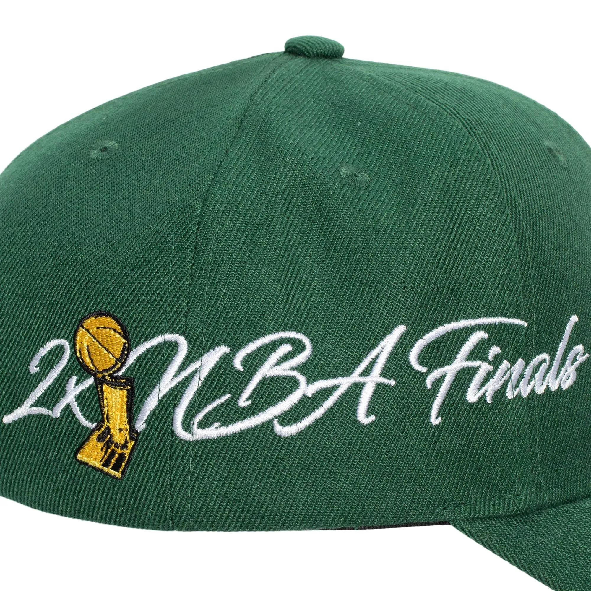 Men's Mitchell & Ness NBA Champ Wrap Pro Snapback Bucks - Green sold by Zulily product image thumbnail 3