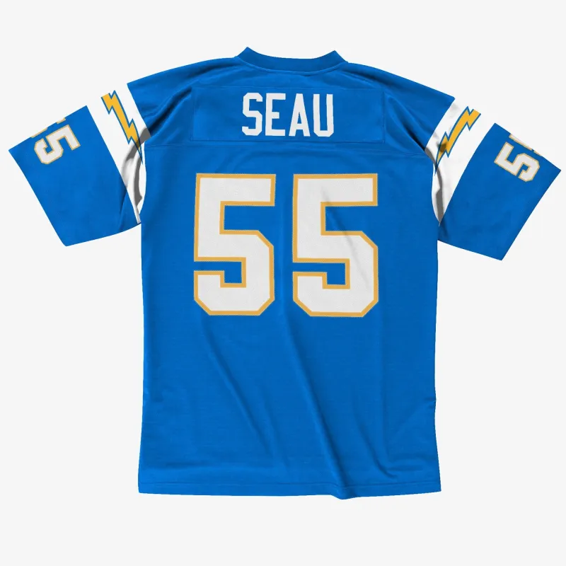 Men's Mitchell & Ness NFL Legacy Jersey Chargers 1994 Junior Seau sold by Zulily