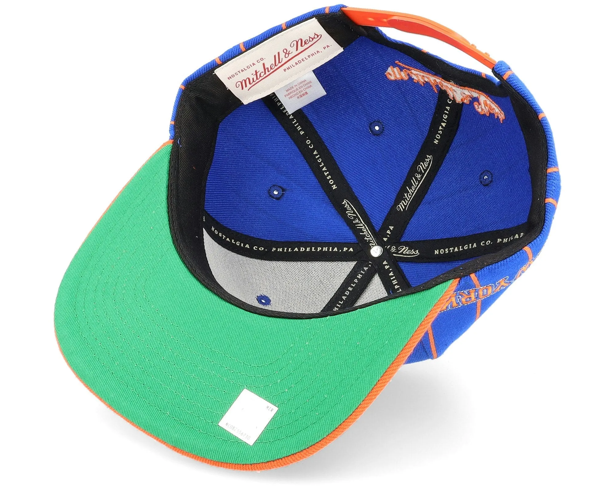 Men's Mitchell & Ness NBA Team Pin Snapback Knicks - Blue sold by Zulily product image thumbnail 5