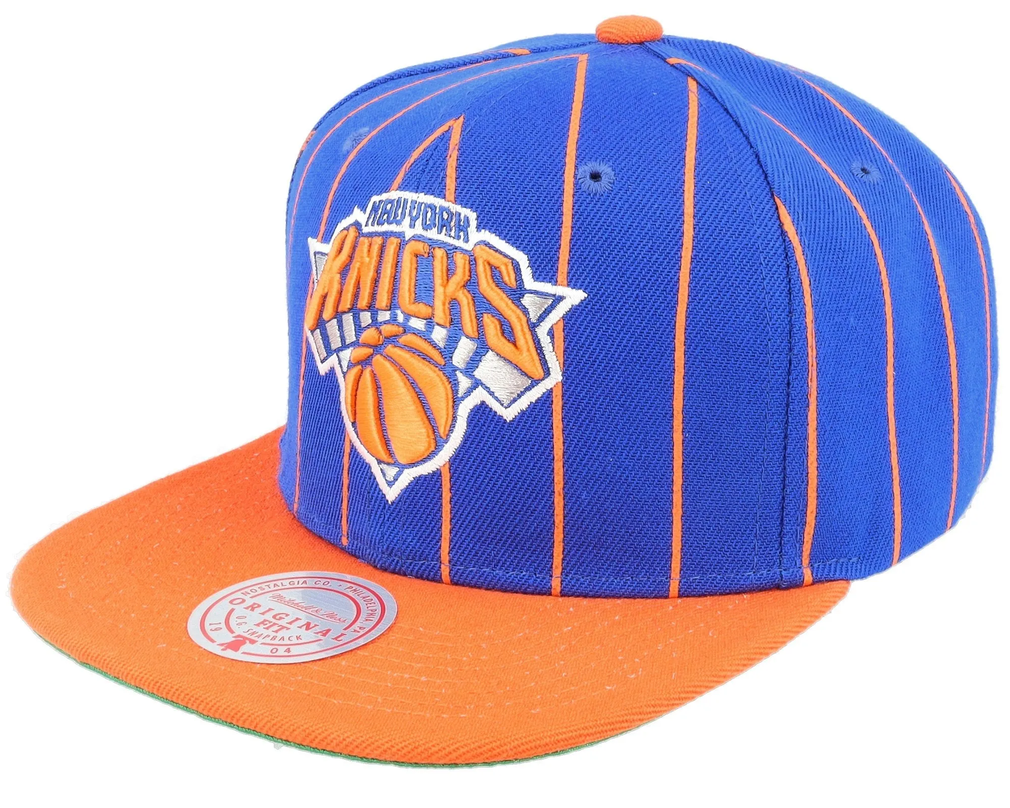 Men's Mitchell & Ness NBA Team Pin Snapback Knicks - Blue sold by Zulily product image thumbnail 2