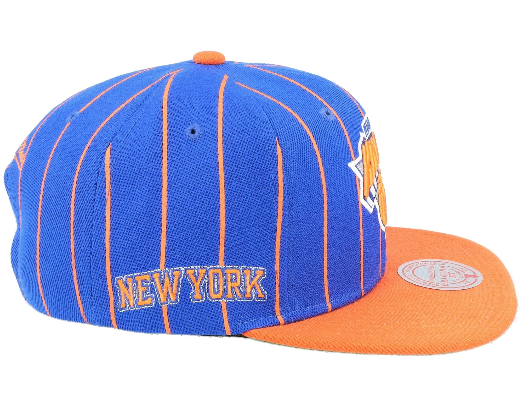 Men's Mitchell & Ness NBA Team Pin Snapback Knicks - Blue sold by Zulily product image thumbnail 3