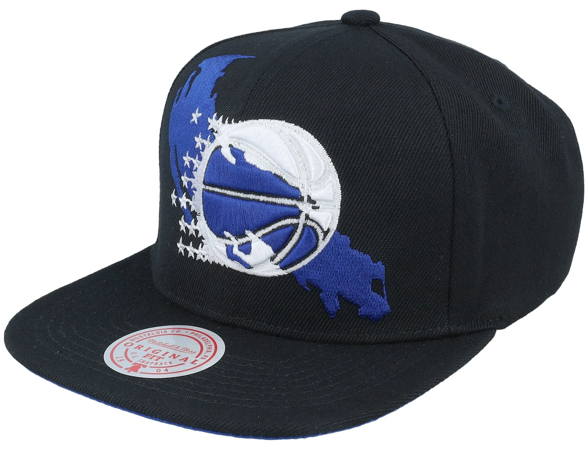 Men's Mitchell & Ness NBA Paint By Number Snapback Hwc Magic - Black sold by Zulily