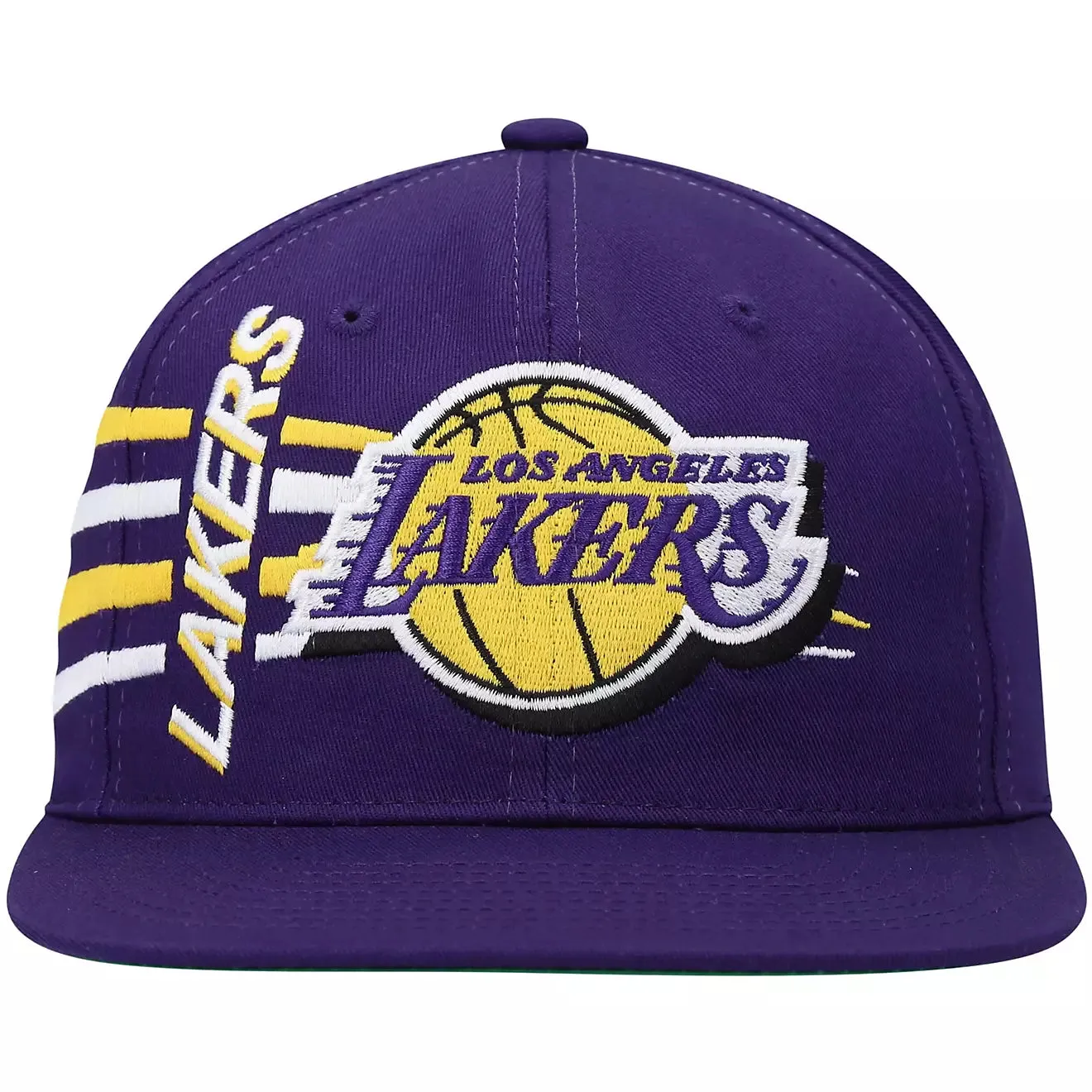 Men's Mitchell & Ness NBA Retro Bolt Deadstock Snapback Lakers - Purple sold by Zulily product image thumbnail 2
