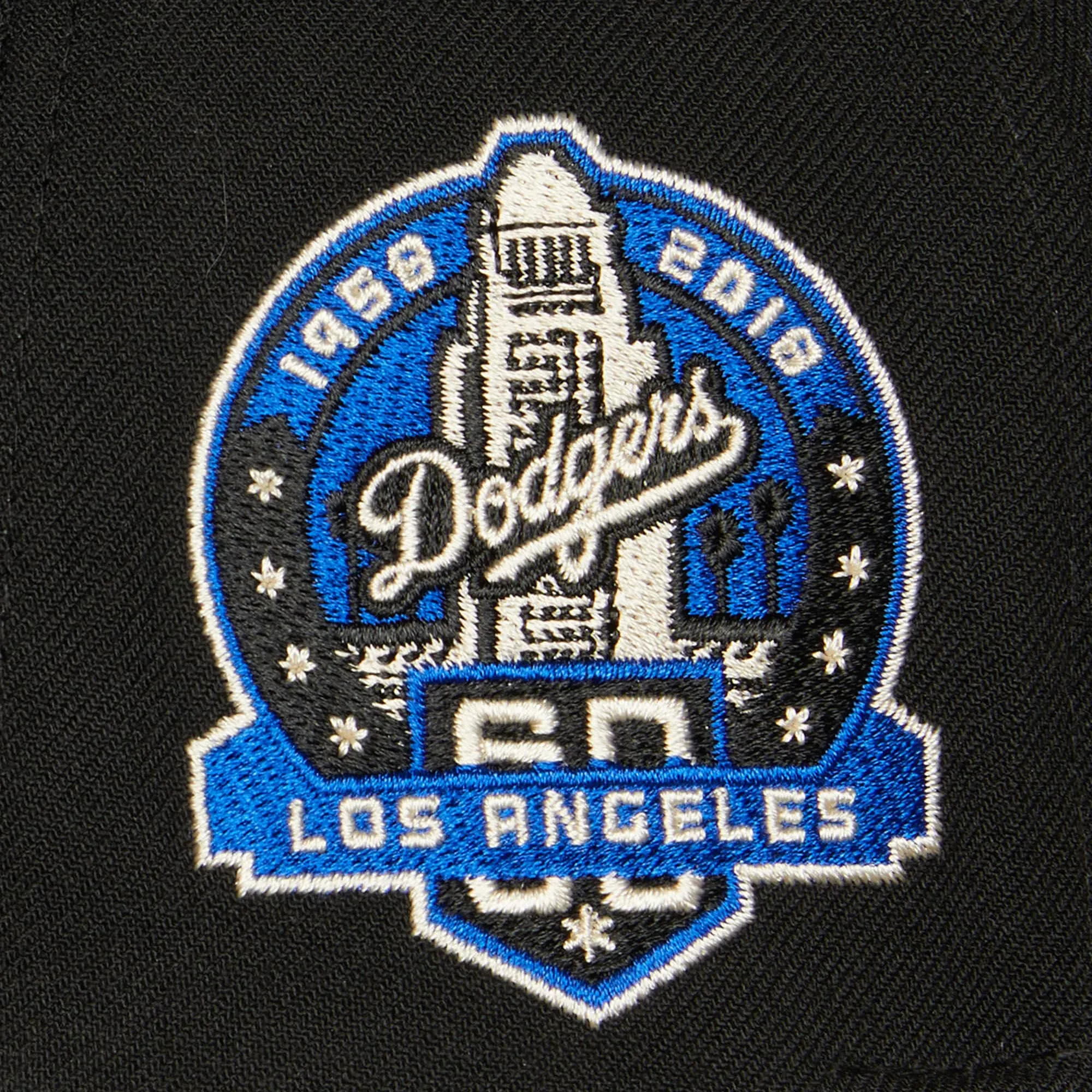 Men's Mitchell & Ness MLB Team Classic Snapback Coop Dodgers - Black sold by Zulily product image thumbnail 3