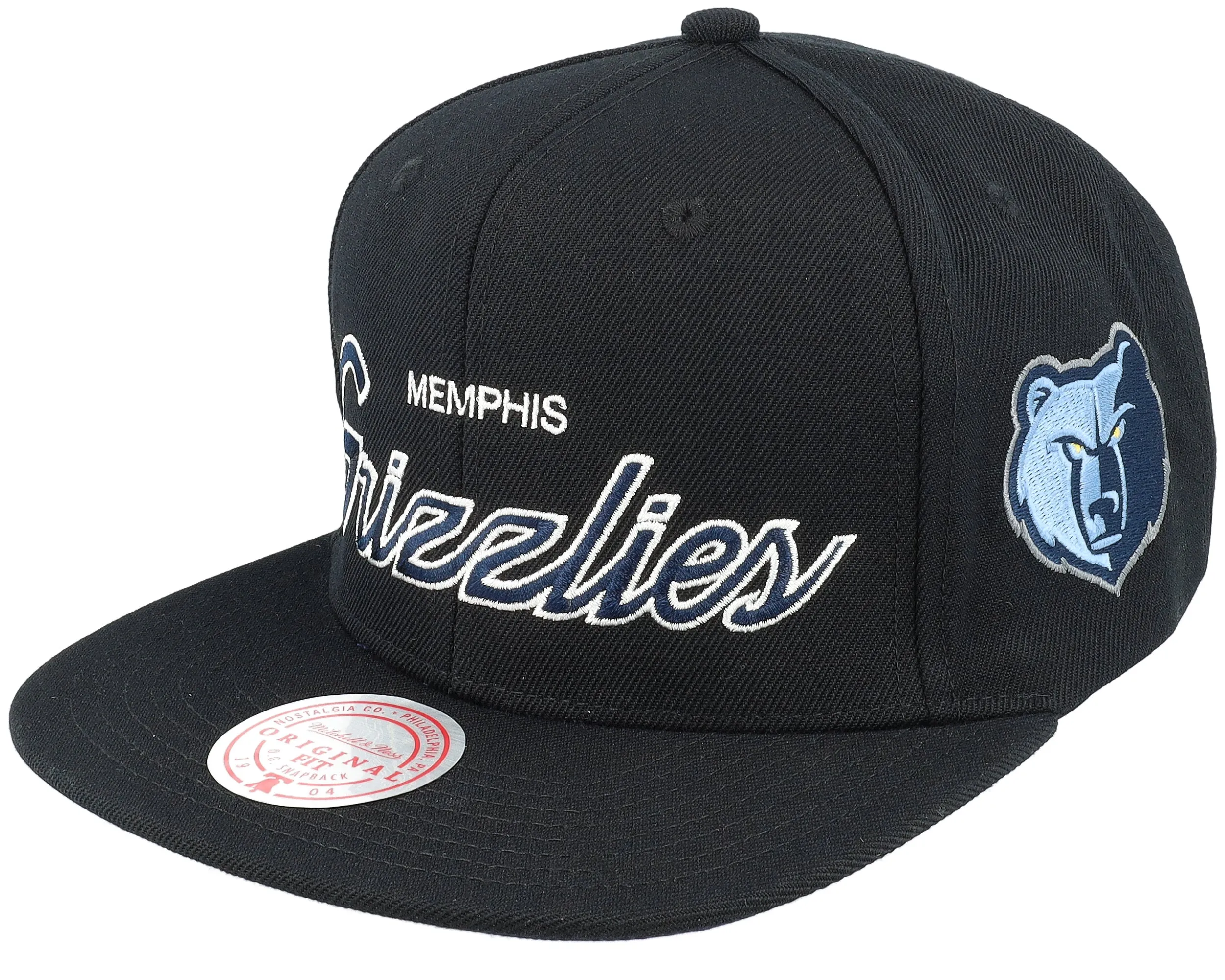 Men's Mitchell & Ness NBA Team Script 2.0 Snapback Grizzlies sold by Zulily