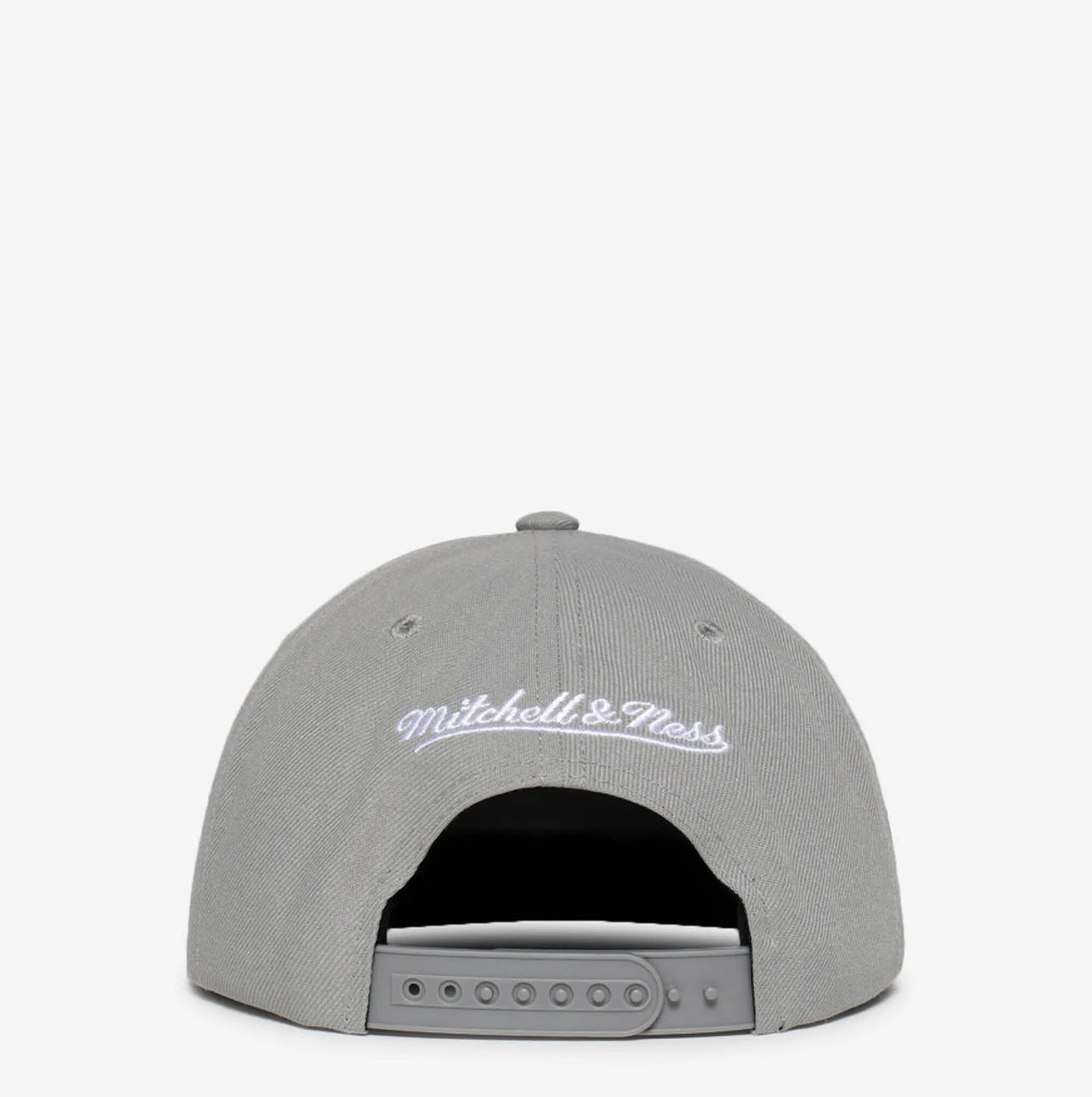 Men's Mitchell & Ness NBA Back To Basics Snapback Nets - Grey sold by Zulily product image thumbnail 4