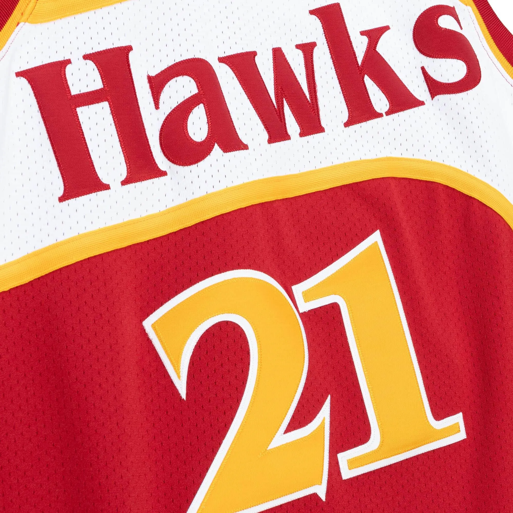 Mitchell & Ness NBA Authentic Jersey Atlanta Hawks 1987 Dominique Wilkins sold by Zulily product image thumbnail 3