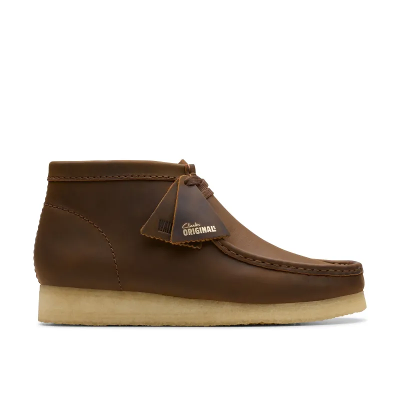Men's Clarks Wallabee Boot - Beeswax made by Clarks