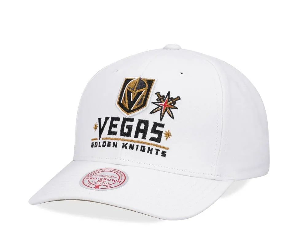Men's Mitchell & Ness Nhl All In Pro Snapback Knights - White sold by Zulily