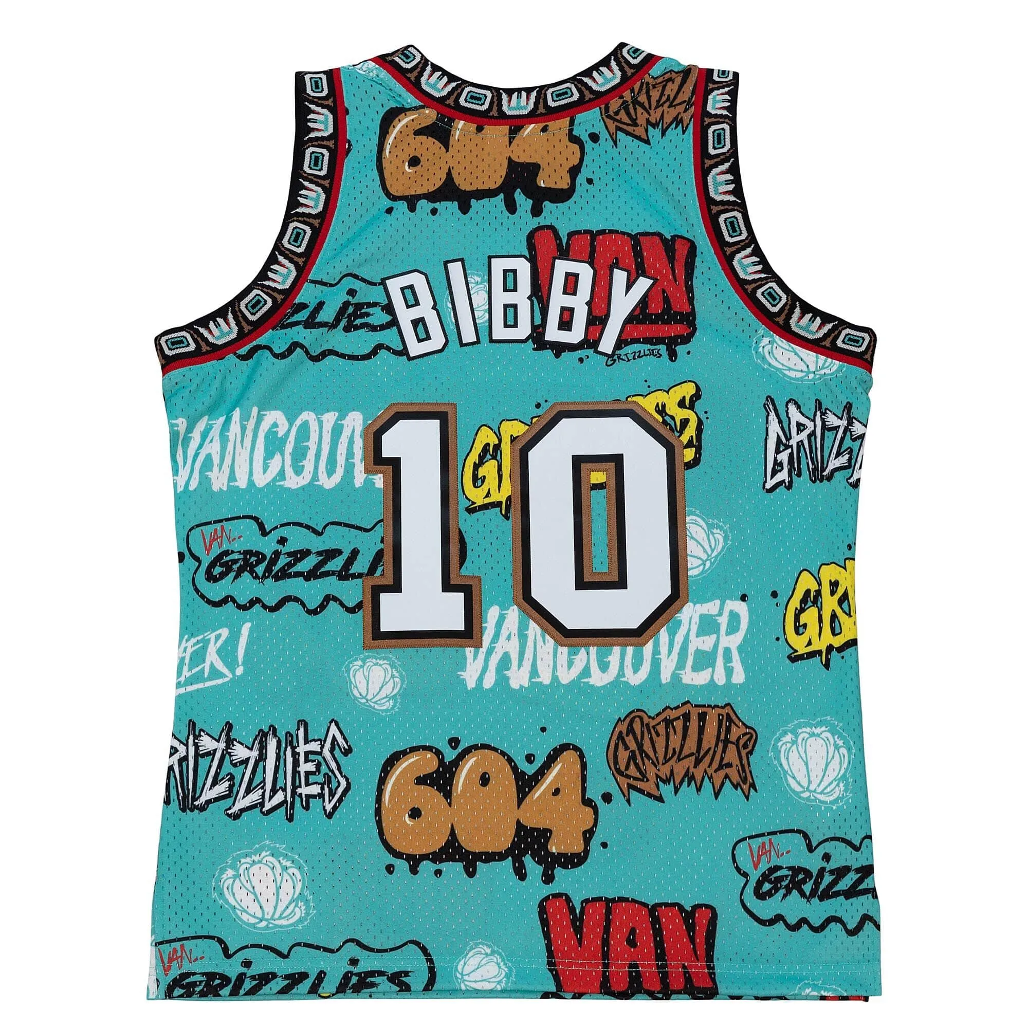 Mitchell & Ness NBA Slap Sticker Swingman Jersey Grizzlies 1998 Mike Bibby sold by Zulily product image thumbnail 2