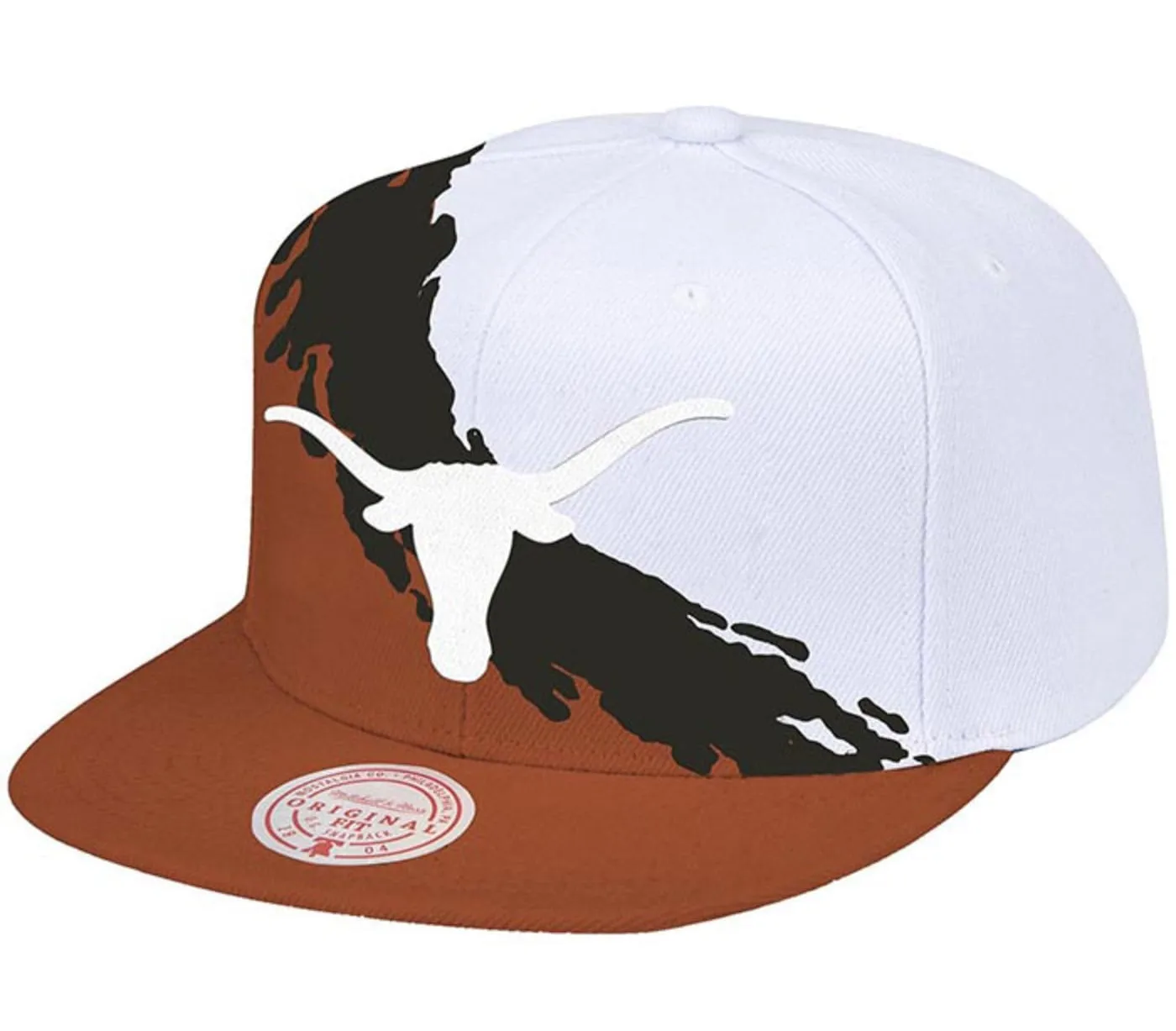Men's Mitchell & Ness Ncaa Paintbrush Snapback Austin sold by Zulily