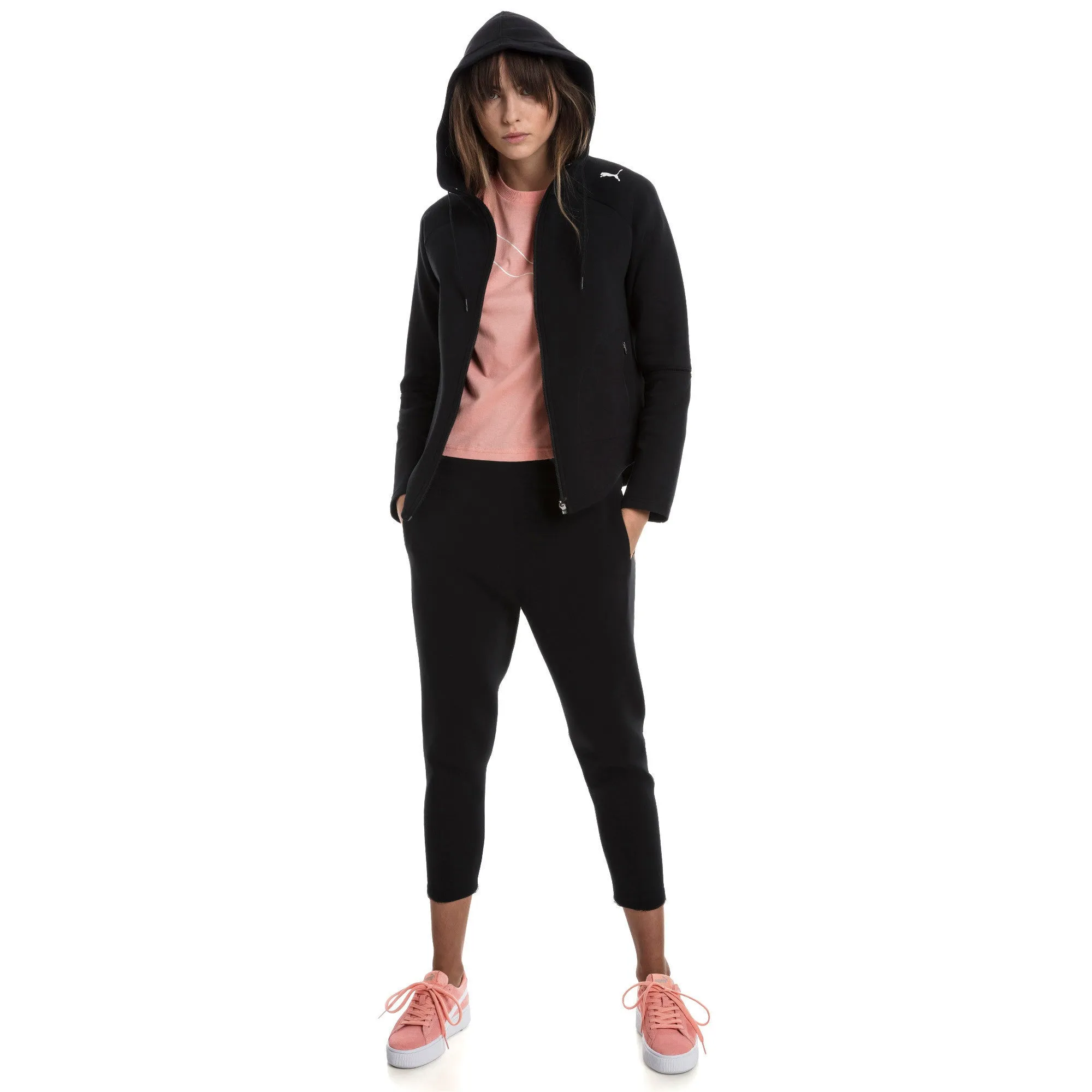 Women's Puma Evostripe Move Hooded Jacket sold by Zulily product image thumbnail 4