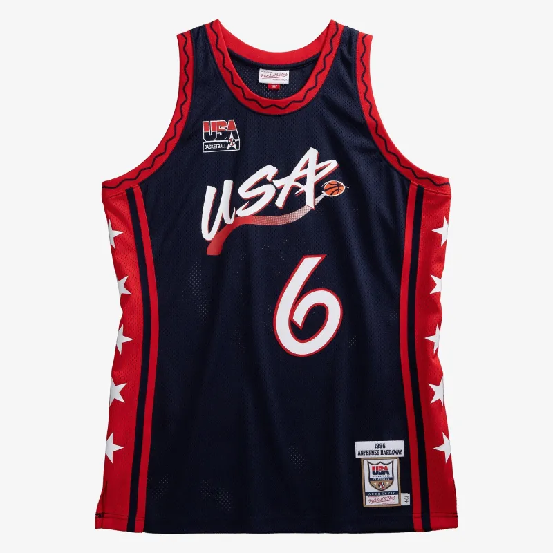 Men's Mitchell & Ness Authentic Jersey Usa 1996 Penny Hardaway sold by Zulily