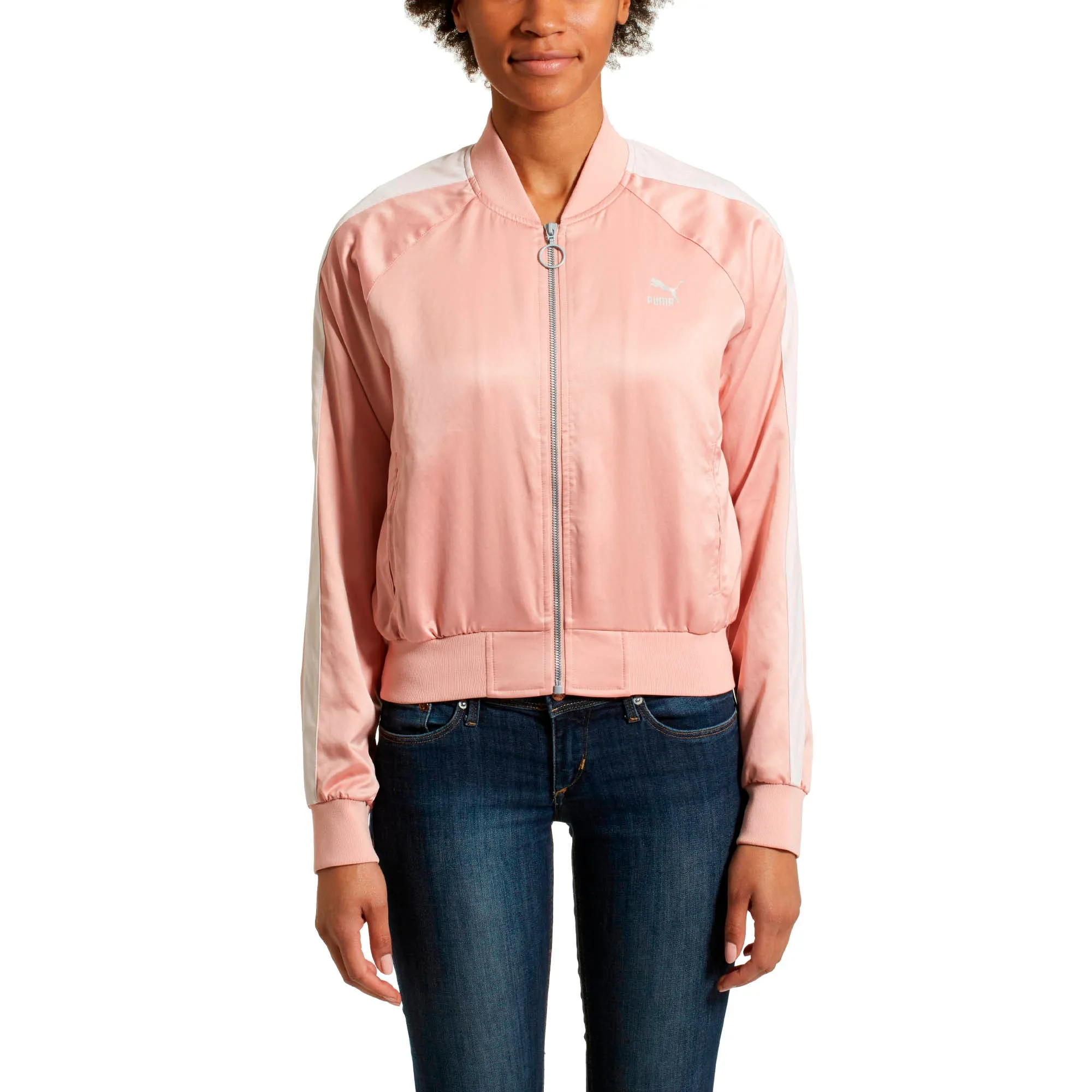 Women's Puma En Pointe Satin T7 Jacket sold by Zulily
