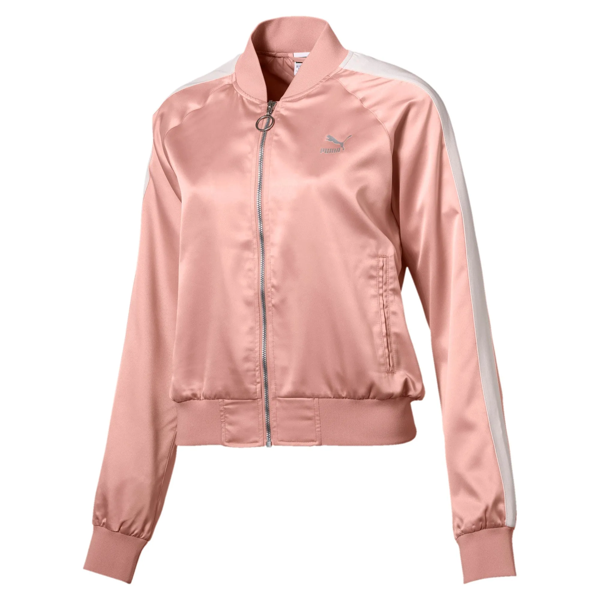 Women's Puma En Pointe Satin T7 Jacket sold by Zulily product image thumbnail 2