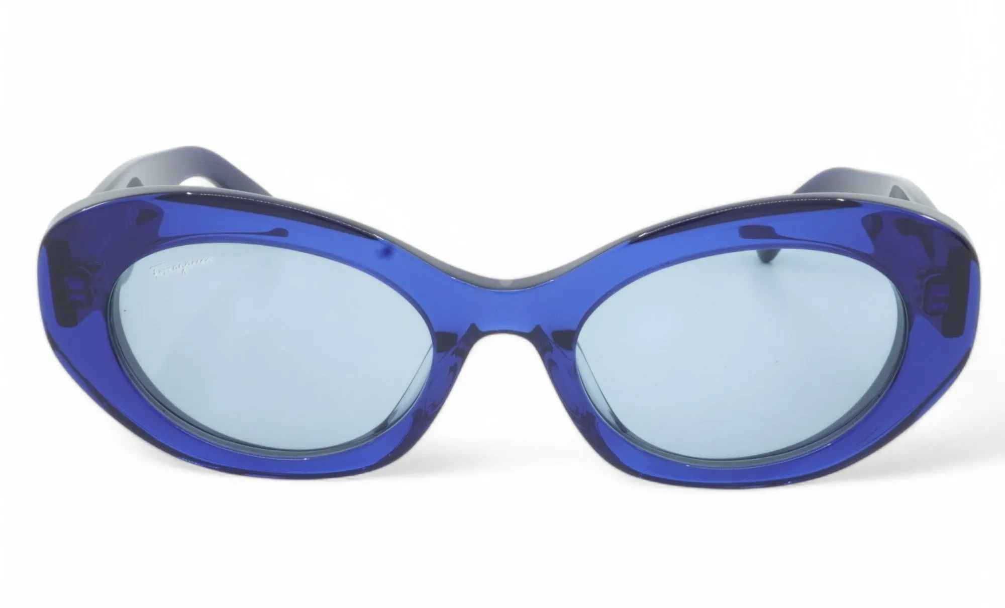 Unisex Salvatore Ferragamo Oval Sunglasses sold by Zulily product image thumbnail 3