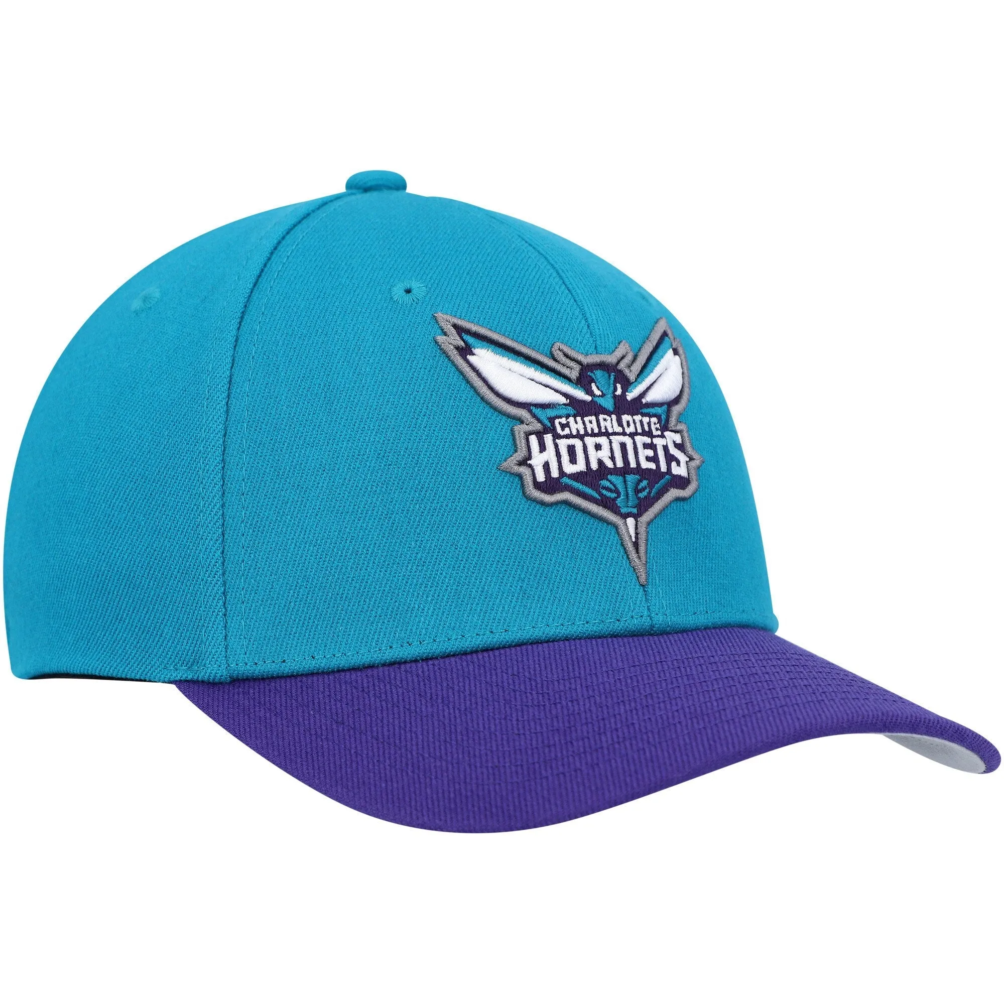 Men's Mitchell & Ness NBA Team 2 Tone 2.0 Stretch Snapback NBA Hornets sold by Zulily product image thumbnail 3