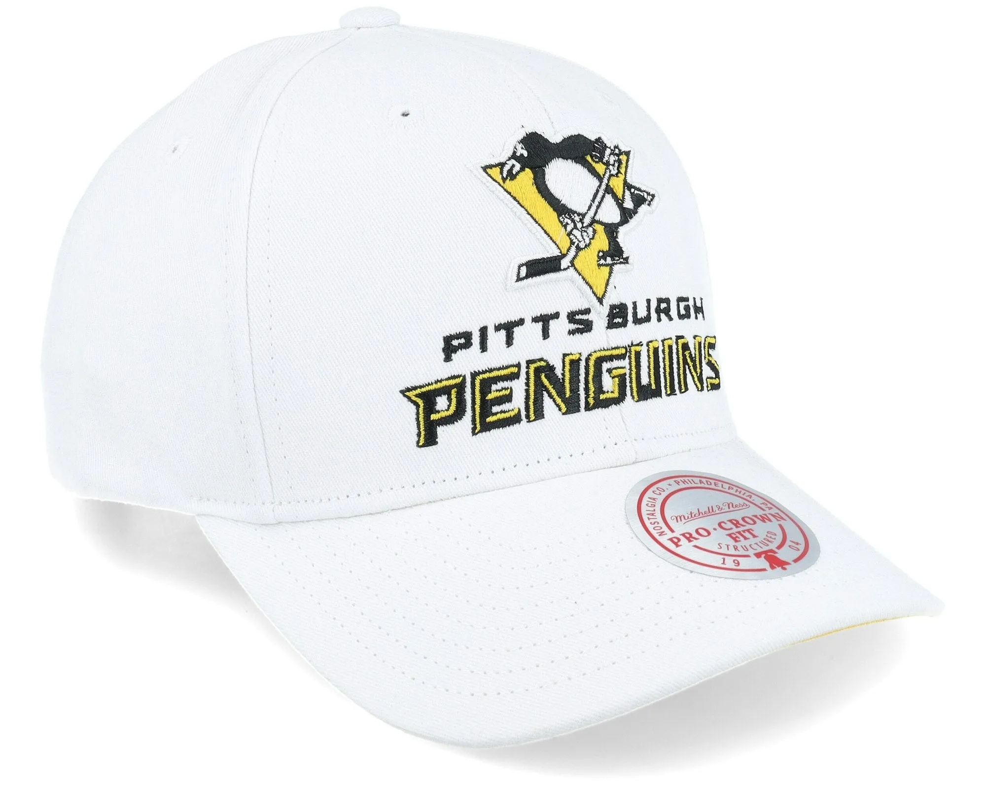 Men's Mitchell & Ness Nhl All In Pro Snapback Penguins - White sold by Zulily product image thumbnail 2