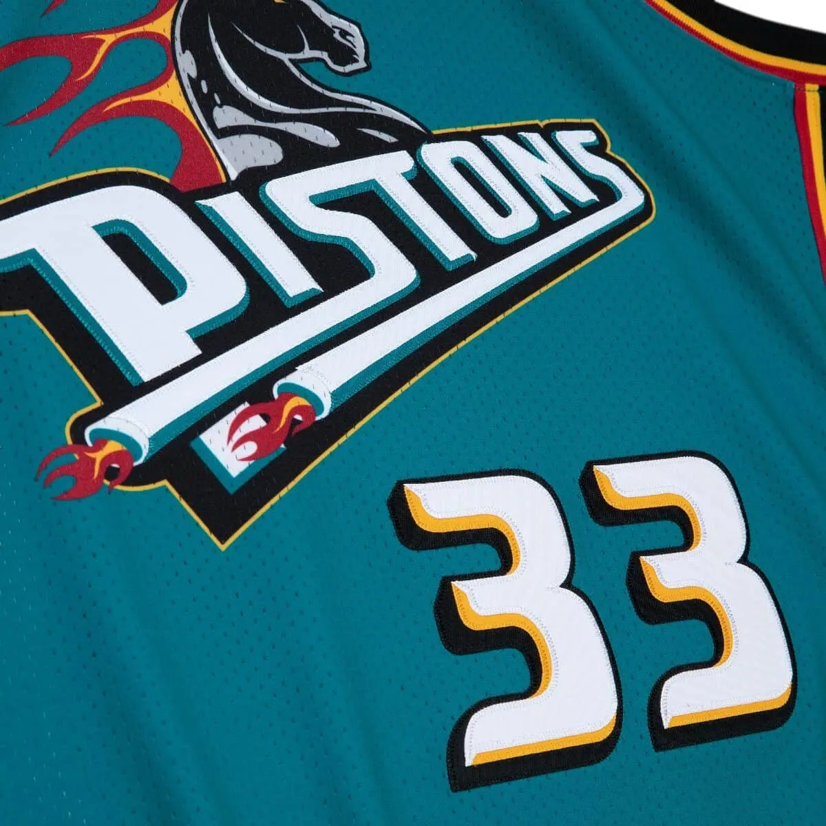 Mitchell & Ness NBA Authentic Road Jersey Detroit Pistons 98 Grant Hill sold by Zulily product image thumbnail 3