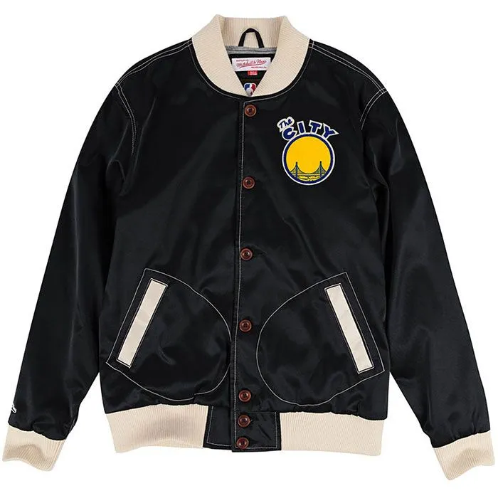 Men's Mitchell & Ness NBA Golden State Warriors Hometown Champs Jacket sold by Zulily