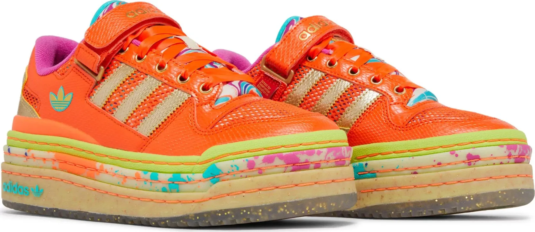 Women's adidas Forum Triple Platform Lo made by Adidas