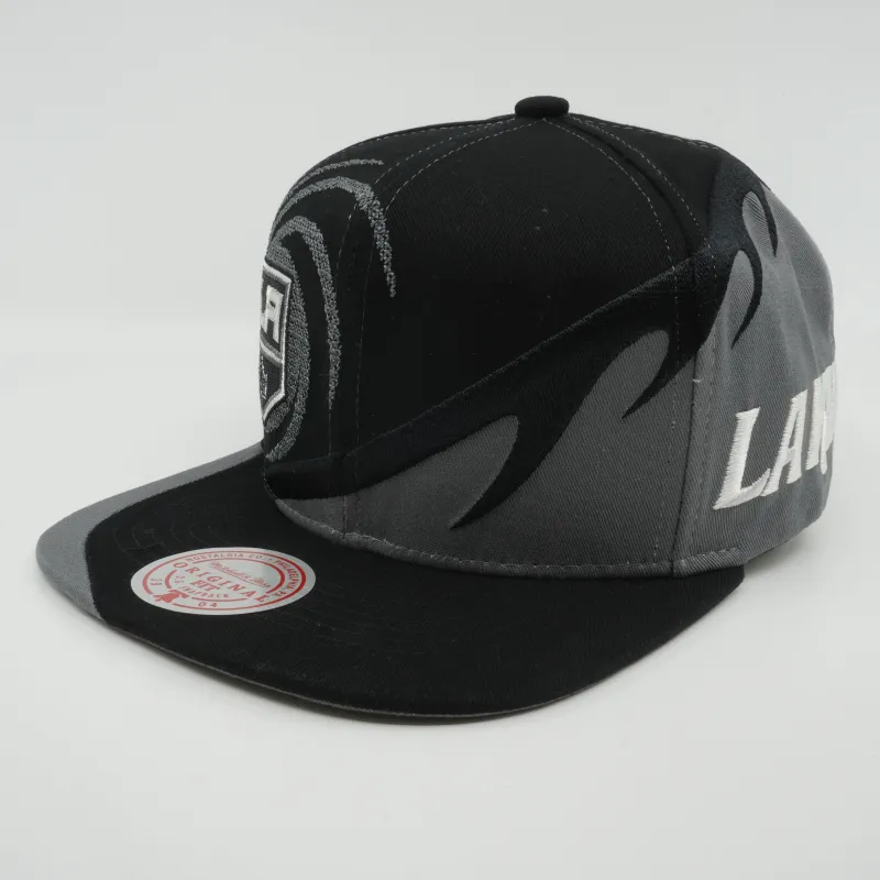 Men's Mitchell & Ness Nhl Spiral Deadstock Snapback Kings - Black-Grey sold by Zulily
