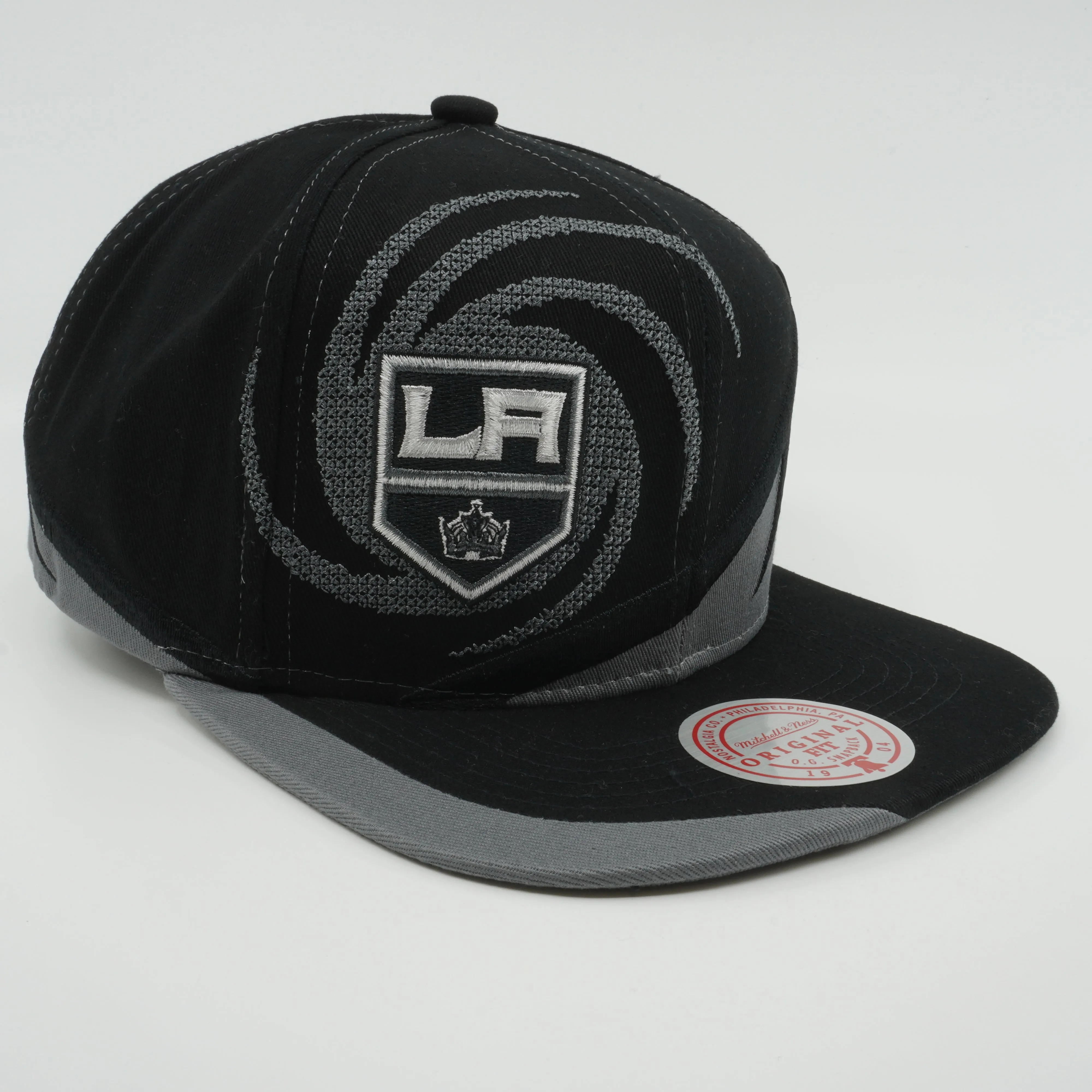 Men's Mitchell & Ness Nhl Spiral Deadstock Snapback Kings - Black-Grey sold by Zulily product image thumbnail 3