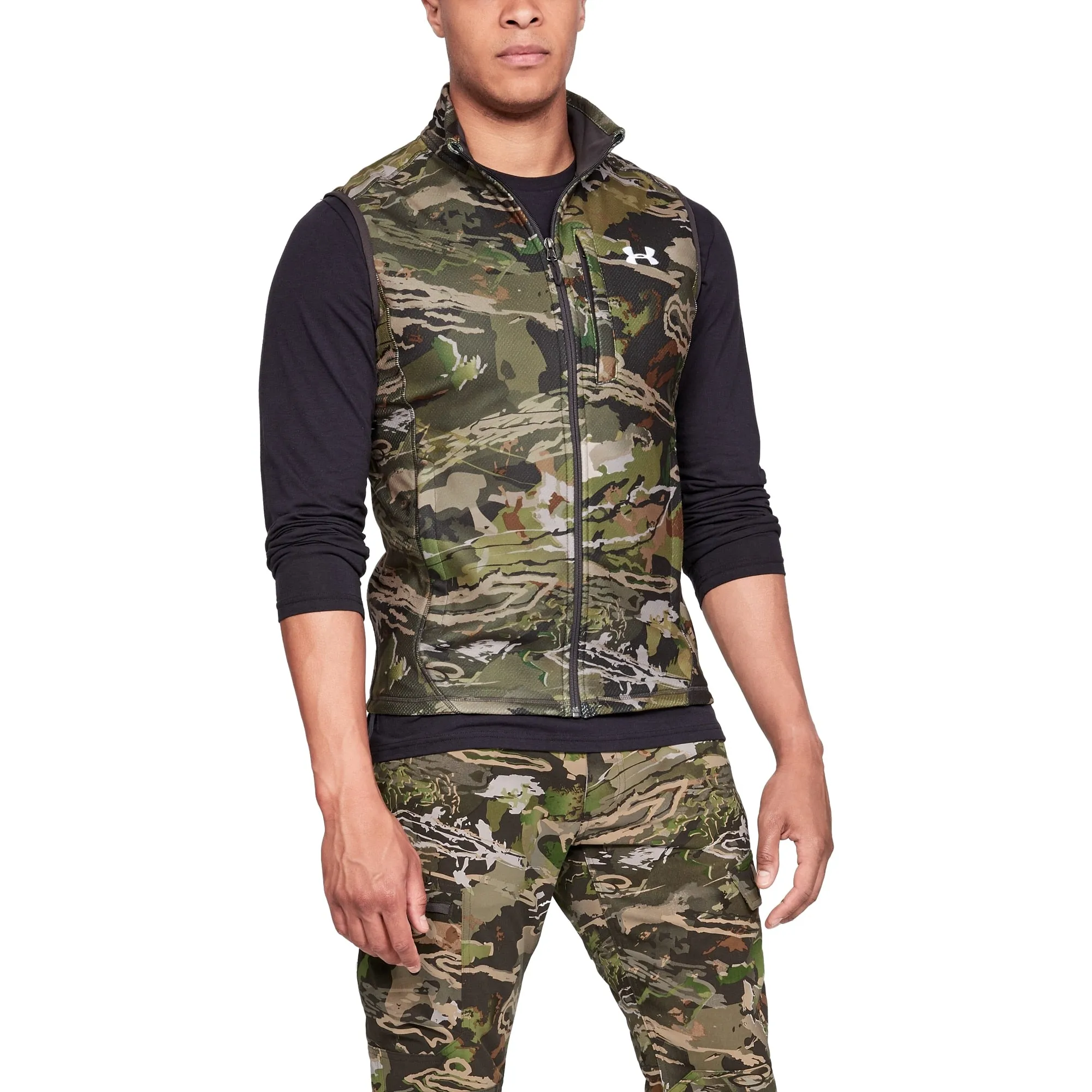 Men's Under Armour Off Grid Zephyr Fleece Camo Vest sold by Zulily