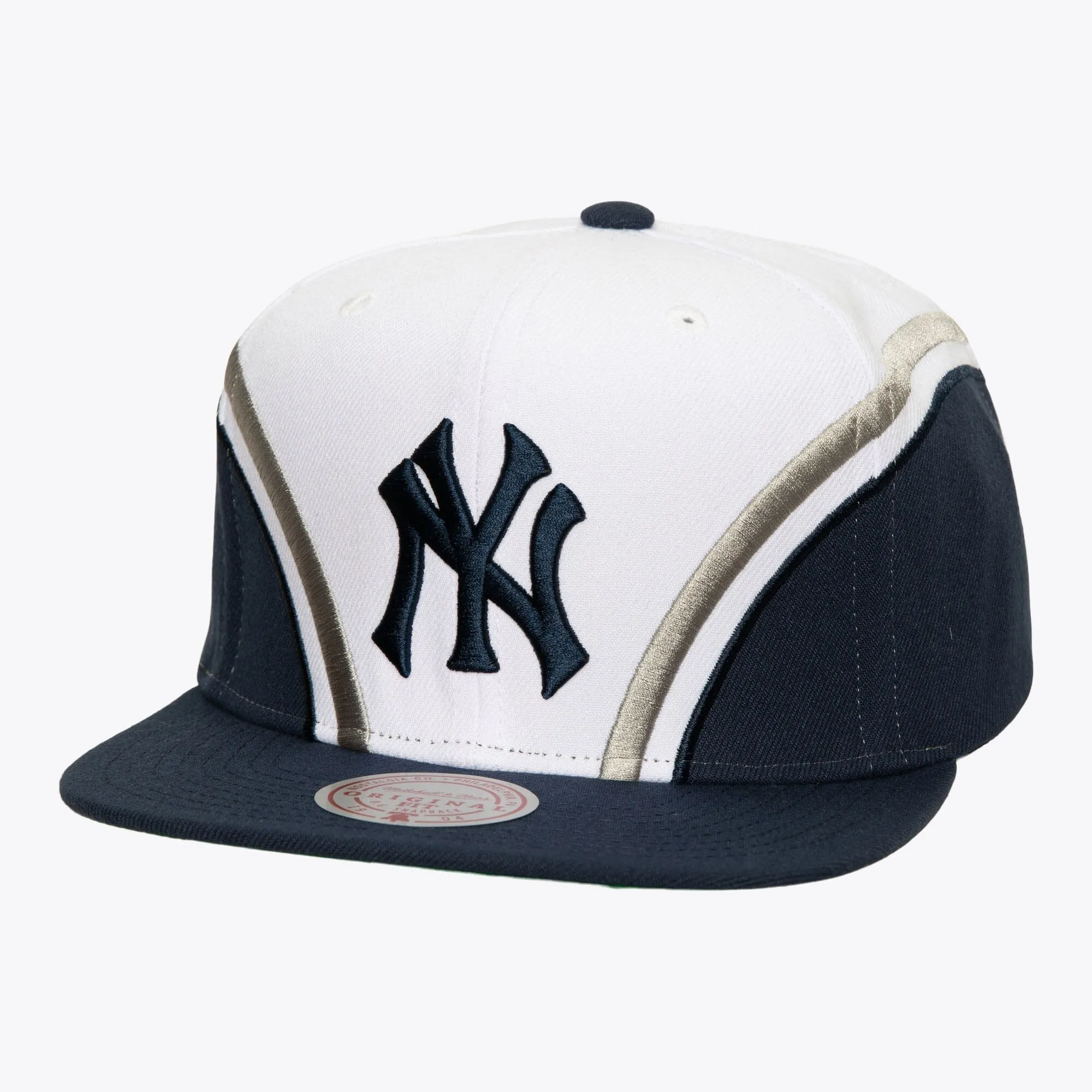 Men's Mitchell & Ness MLB Overhead Snapback Yankees sold by Zulily