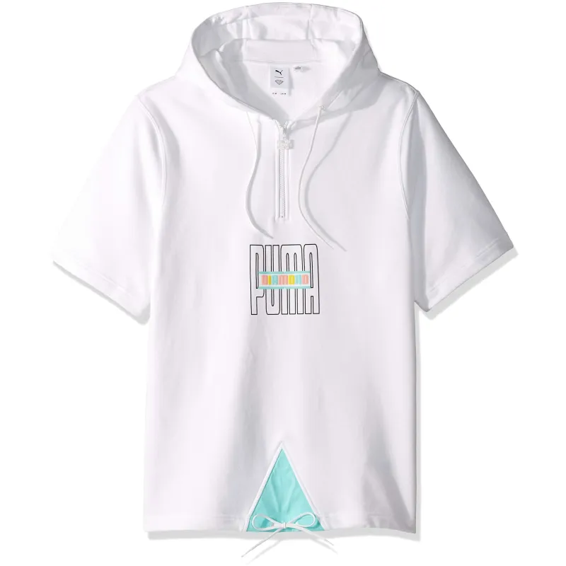 Men's Puma X Diamond Short Sleeve Hoodie made by Puma
