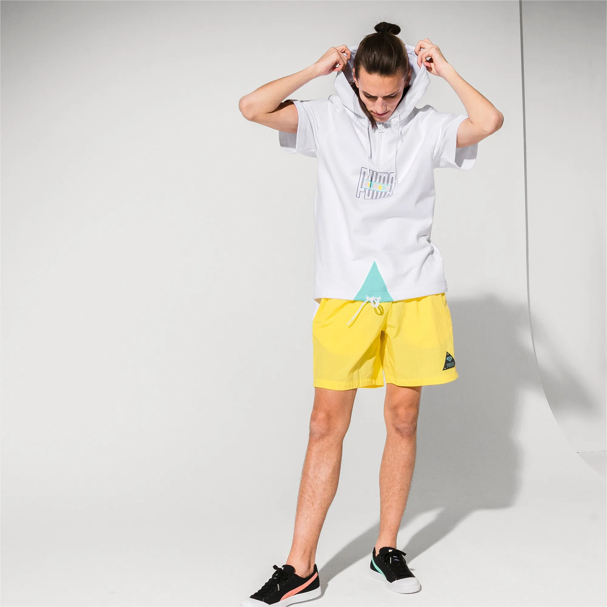Men's Puma X Diamond Short Sleeve Hoodie sold by Zulily product image thumbnail 5