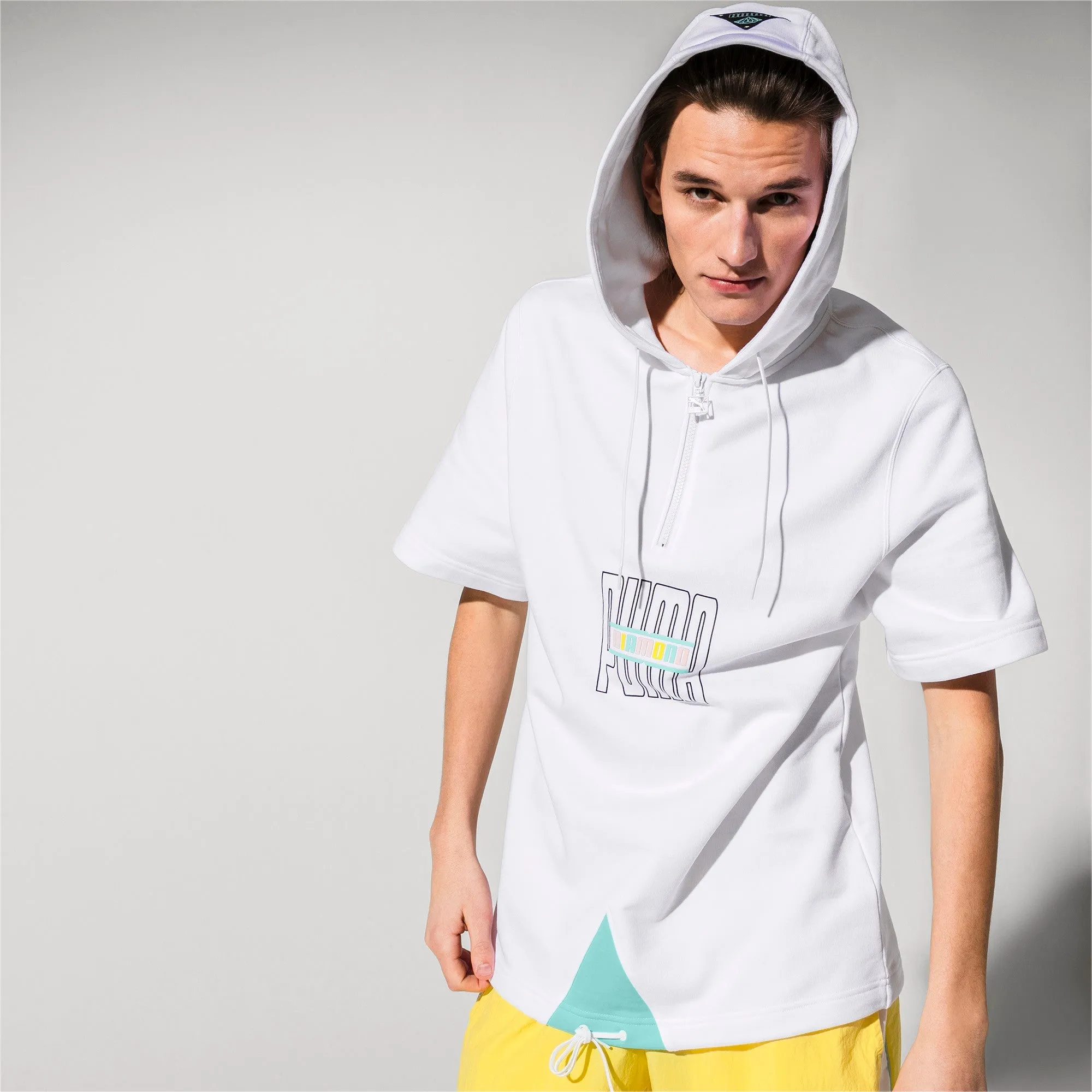 Men's Puma X Diamond Short Sleeve Hoodie sold by Zulily product image thumbnail 3