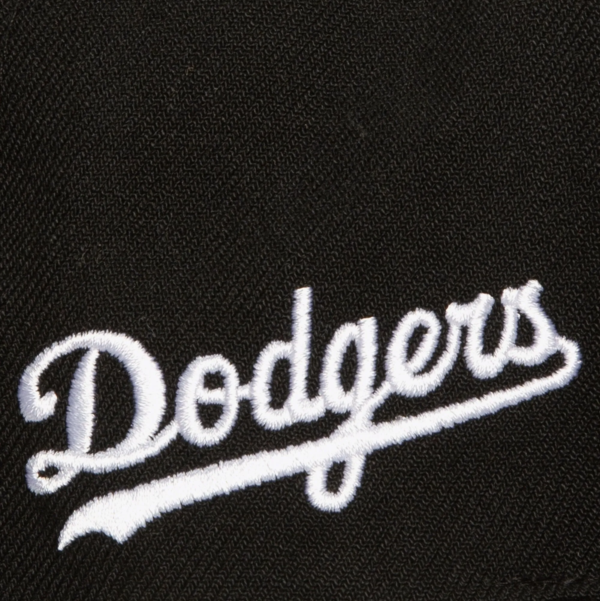 Men's Mitchell & Ness MLB Evergreen Black White Snapback Dodgers sold by Zulily product image thumbnail 3