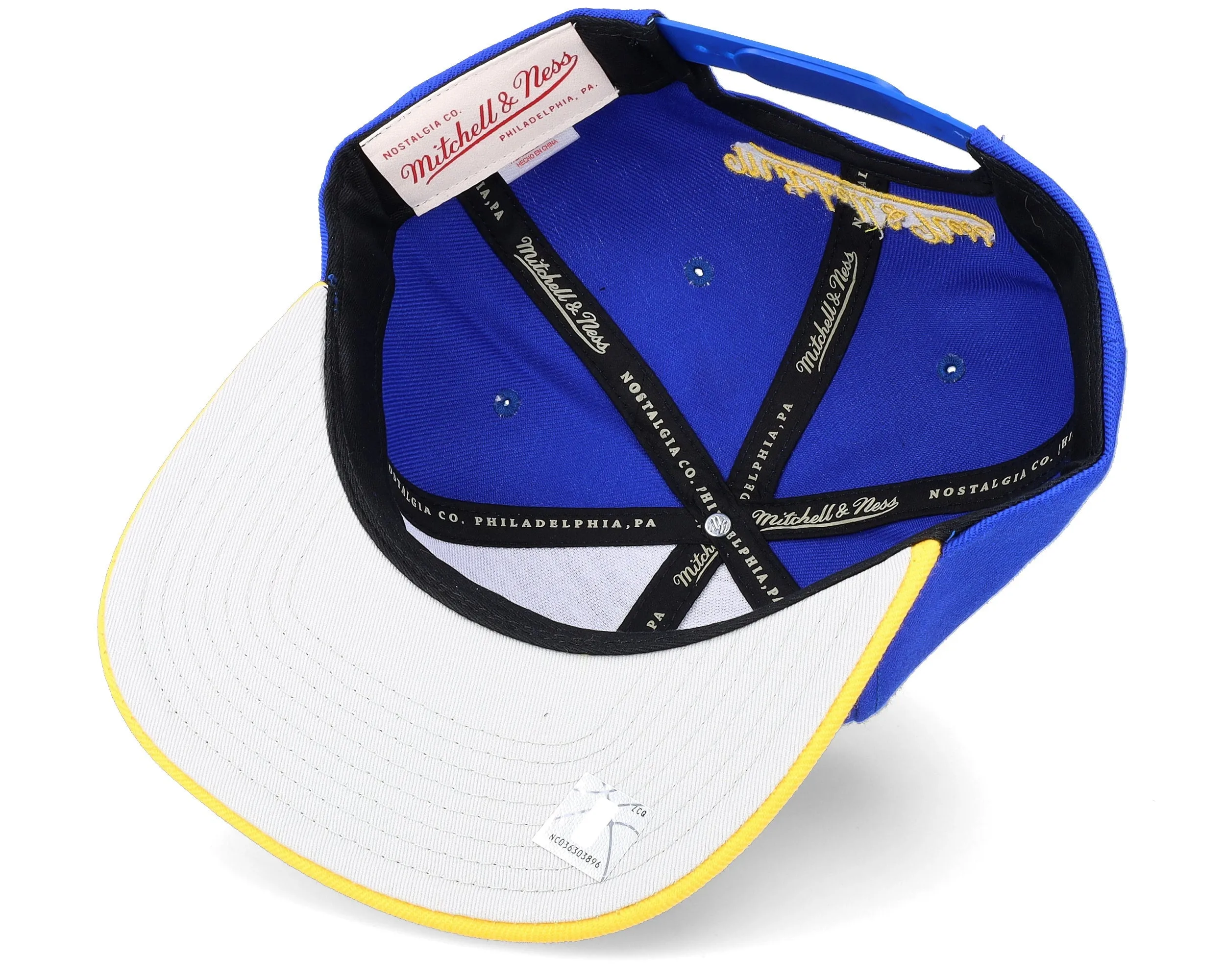 Men's Mitchell & Ness NBA Team 2 Tone 2.0 Snapback NBA Warriors sold by Zulily product image thumbnail 3