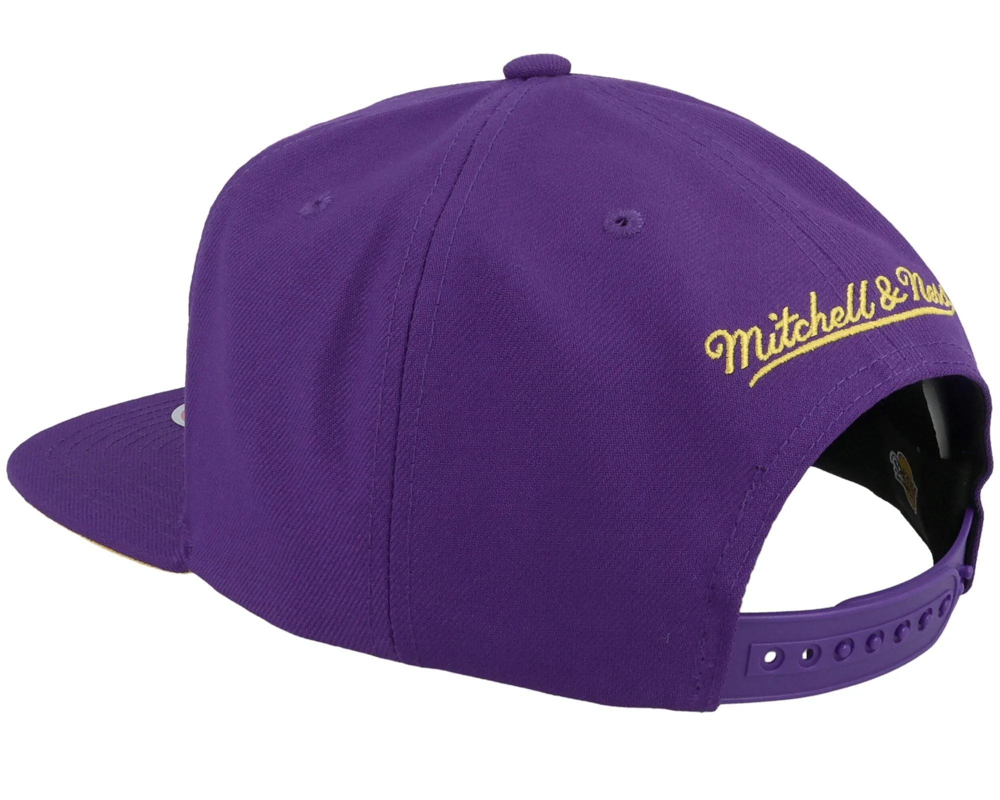 Men's Mitchell & Ness NBA Xl Logo Pop Snapback Lakers - Purple sold by Zulily product image thumbnail 3