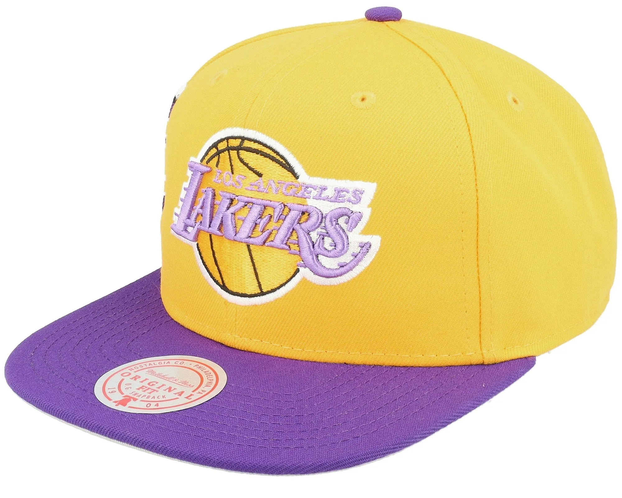 Men's Mitchell & Ness NBA Jumbotron Snapback Hwc Lakers - Yellow-Purple sold by Zulily product image thumbnail 2