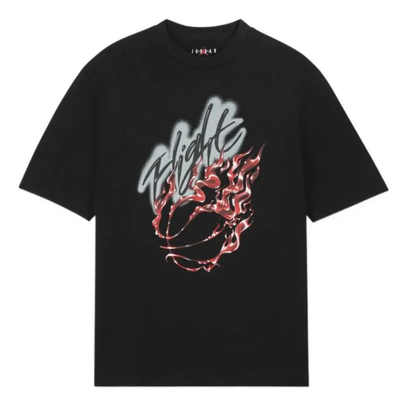 Men's Air Jordan X Travis Scott Cactus Jack Flight Graphic Tee T-Shirt 'Black' sold by Zulily