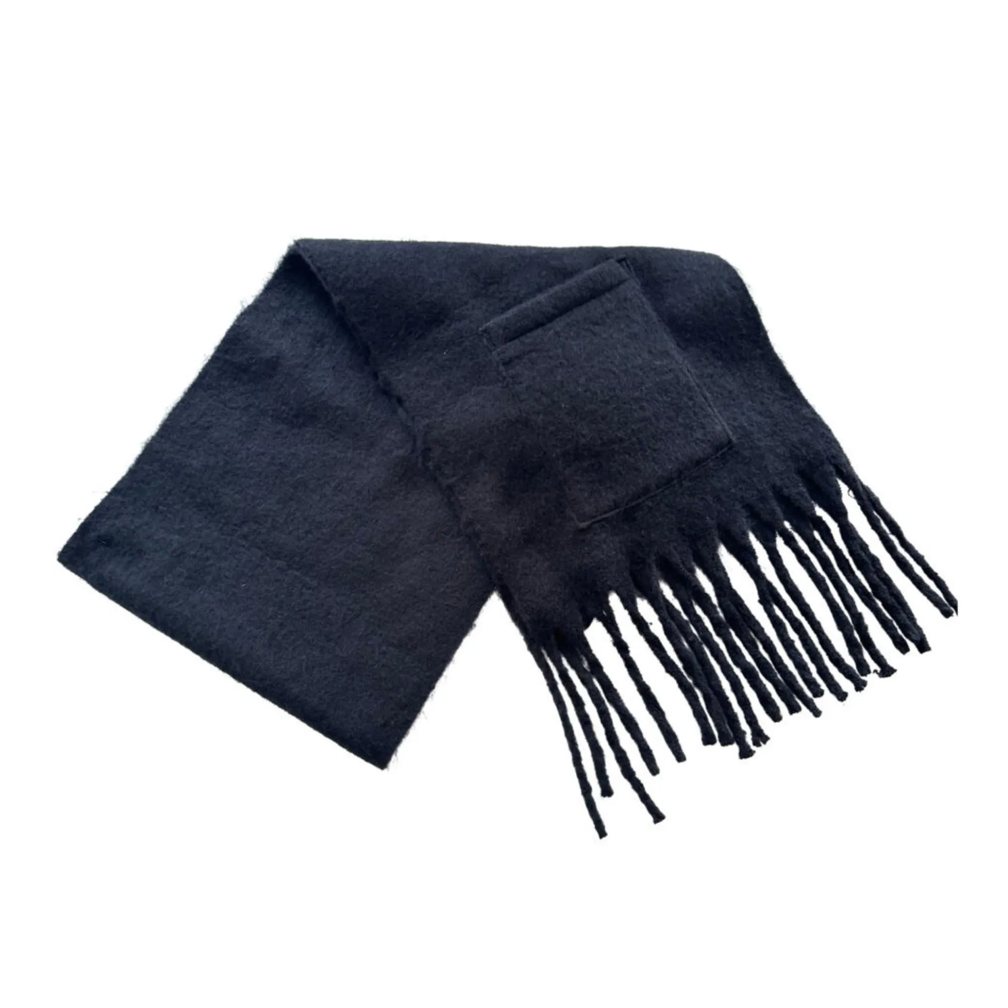 Sprigs Oversized Woven Fringe Scarf with Pockets sold by Zulily