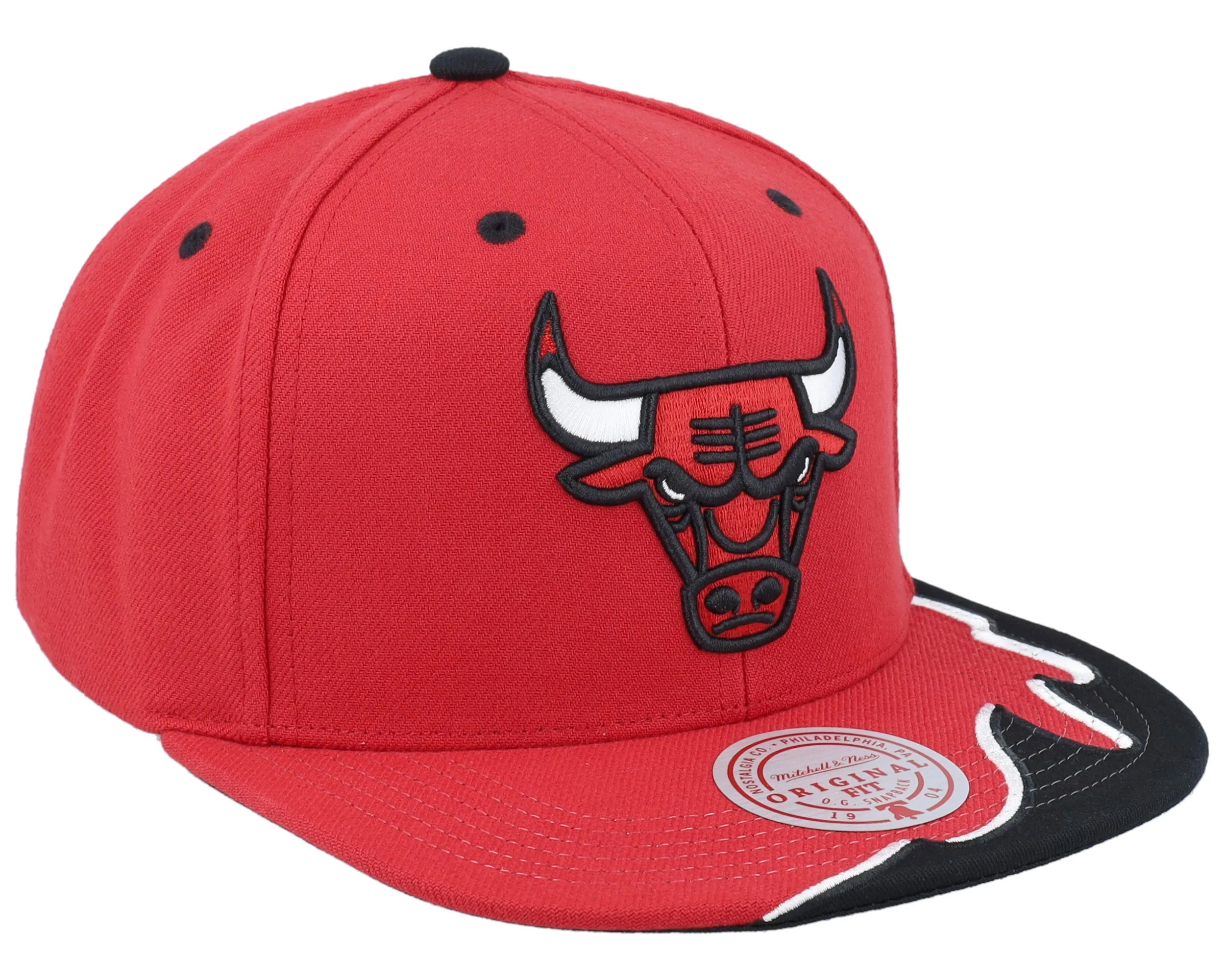 Men's Mitchell & Ness NBA Rising Tide Snapback Bulls sold by Zulily product image thumbnail 2