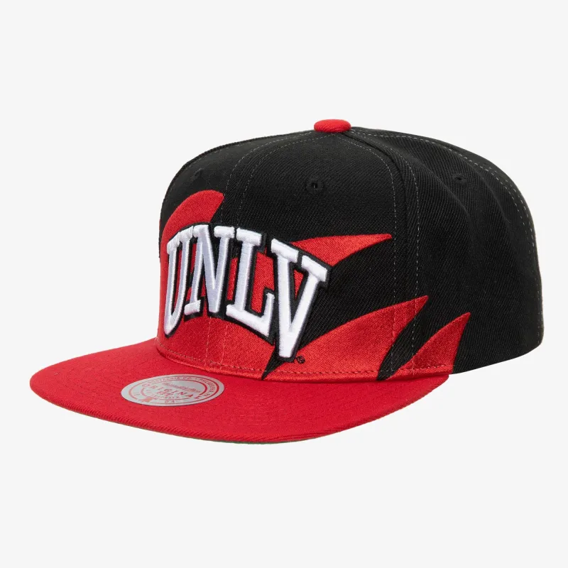 Men's Mitchell & Ness Ncaa Sharktooth Snapback Unlv sold by Zulily