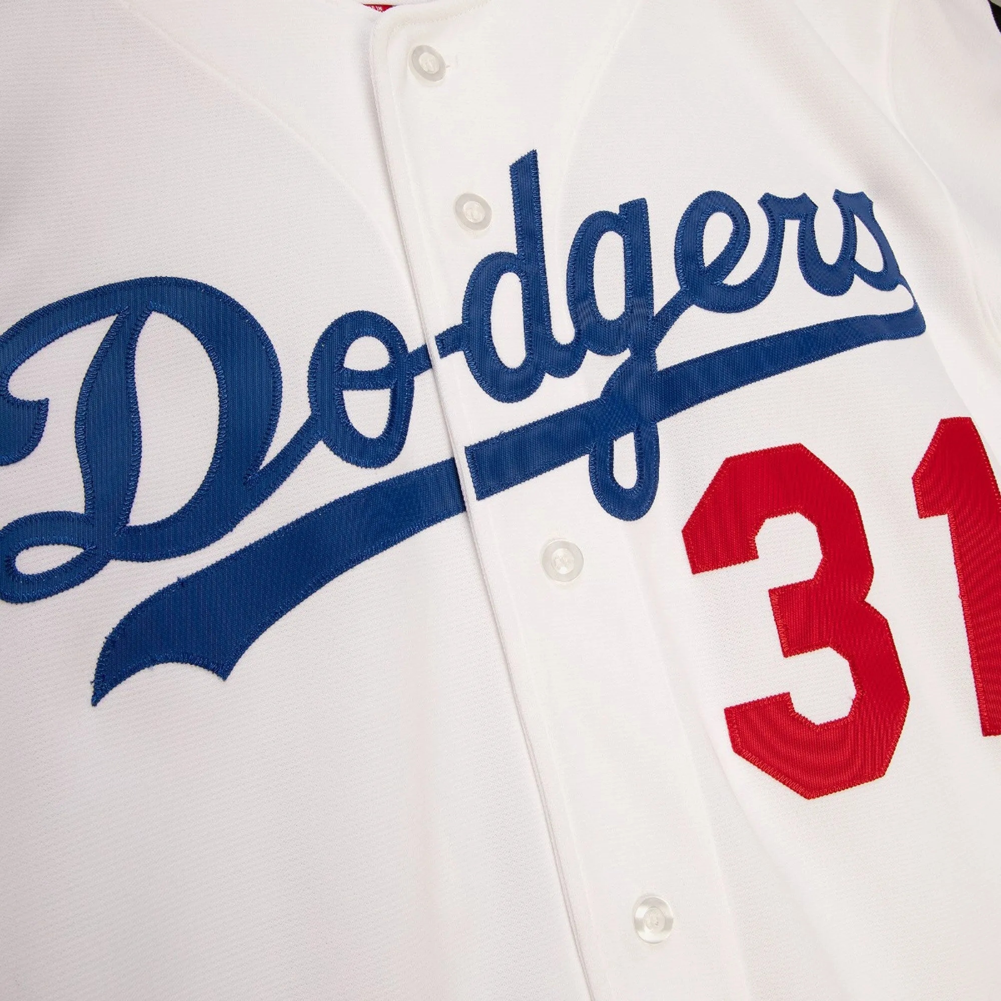 Men's Mitchell & Ness MLB Home Jersey Dodgers 1993 Mike Piazza sold by Zulily product image thumbnail 3