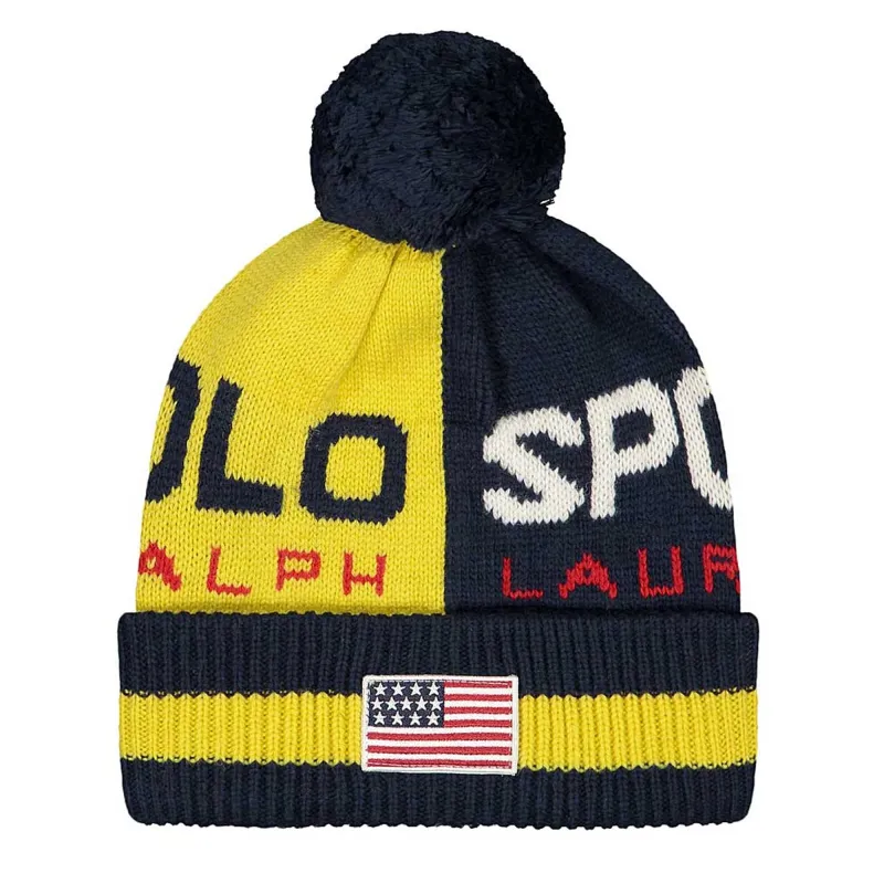 Men's Polo Ralph Lauren Polo Sport Colorblock Knit Hat sold by Zulily