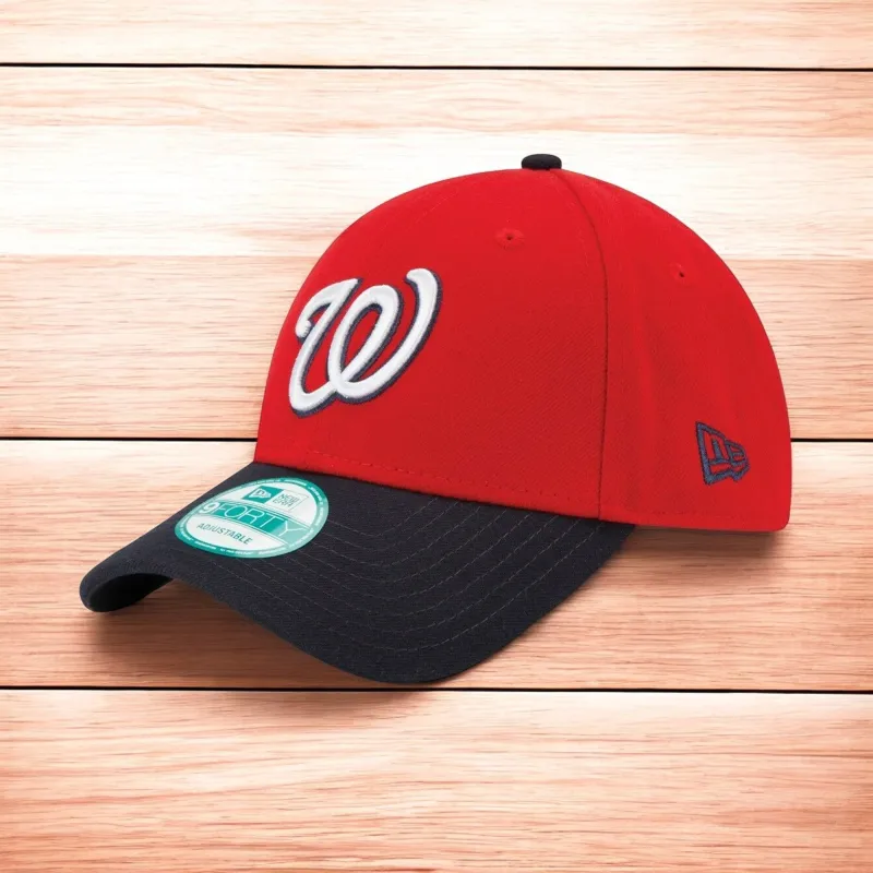 Men's New Era MLB League 9Forty Adjustable Cap - Washington Nationals made by Zulily