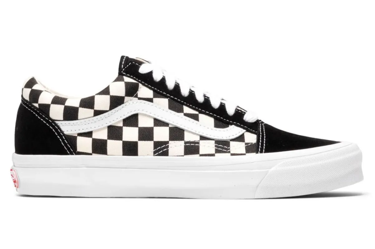 Men's Vans Vault Ua Og Old Skool Lx 'Checkerboard Black' sold by Zulily