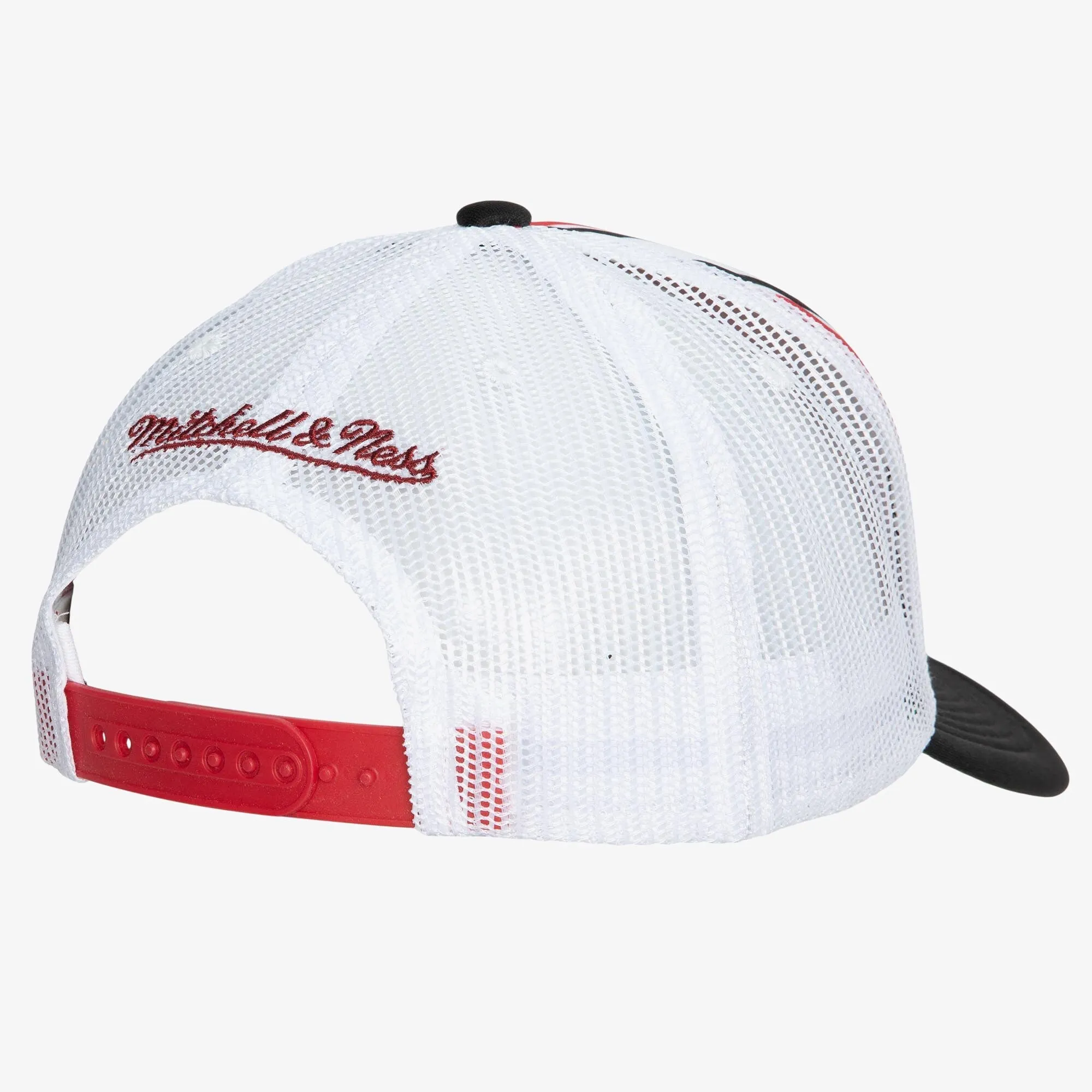 Men's Mitchell & Ness NBA Retro Trucker Snapback Hwc Heat - Red-Black sold by Zulily product image thumbnail 2